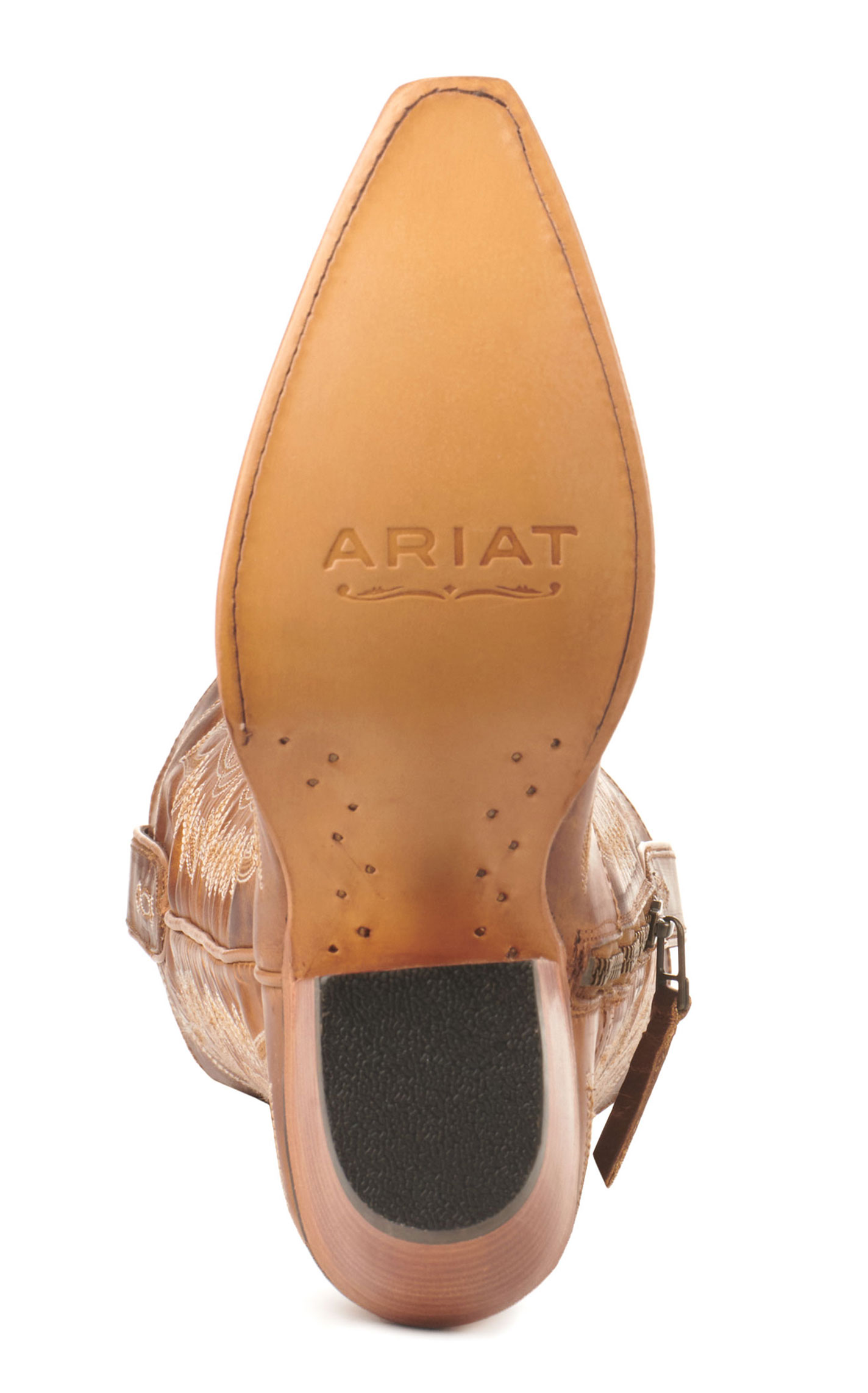 Ariat Women's Casanova Whiskey Brown Snip Toe Tall Cowboy Boots - Image 1