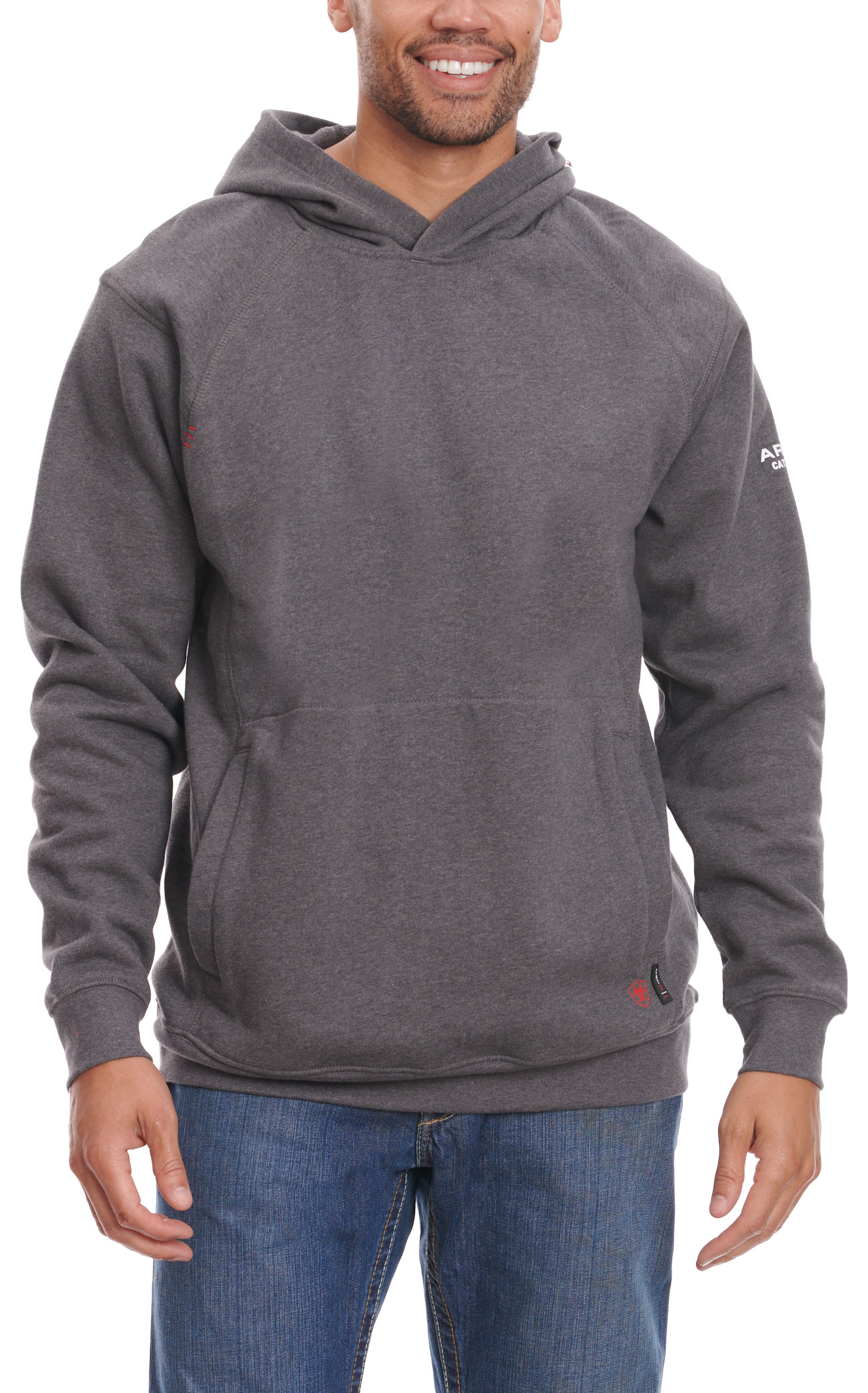 Ariat Men's FR Rev Charcoal CAT 2 Pullover Hoodie - Image 1