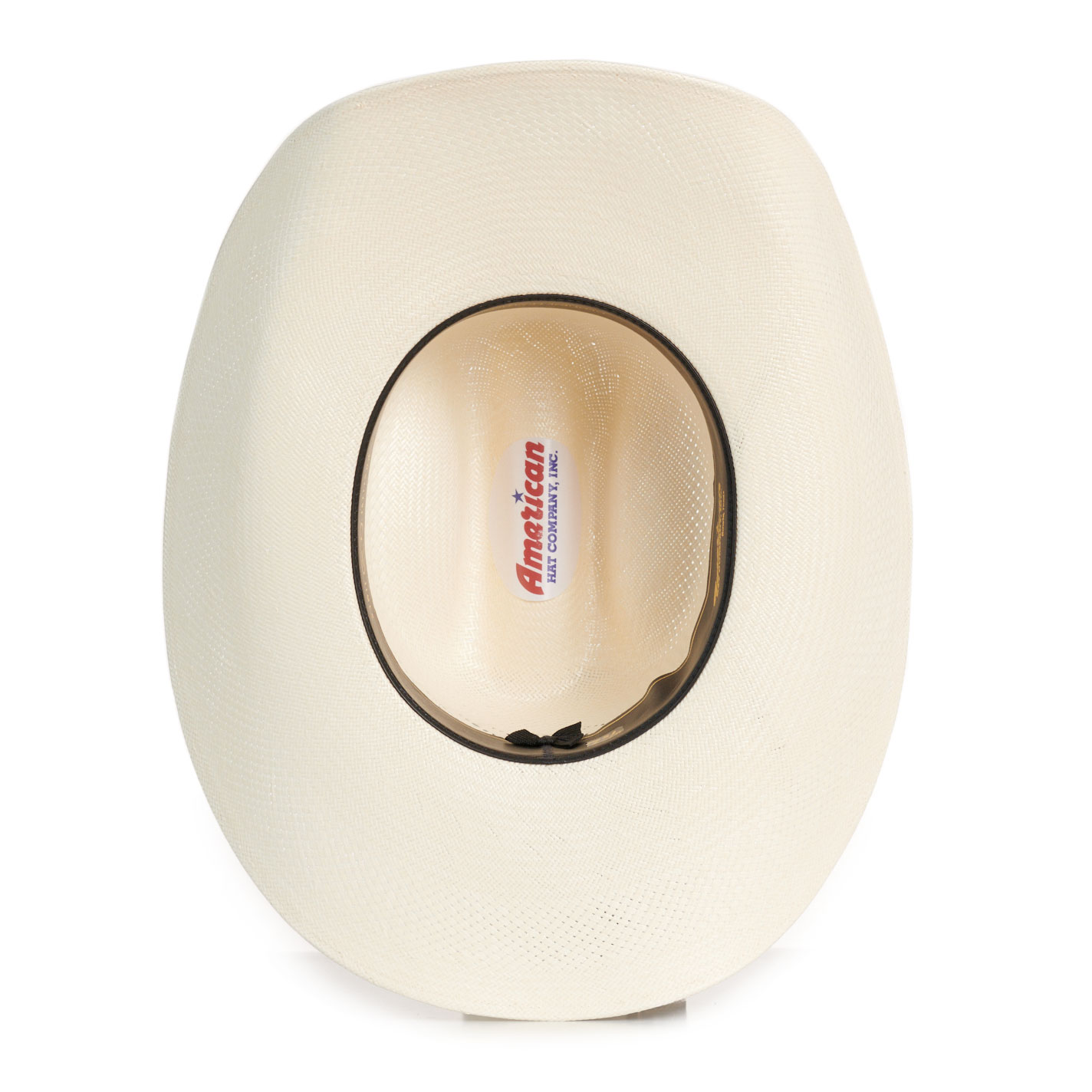 American Hat Ivory Vented Cattleman Crown Straw Cowboy Hat - Image 1