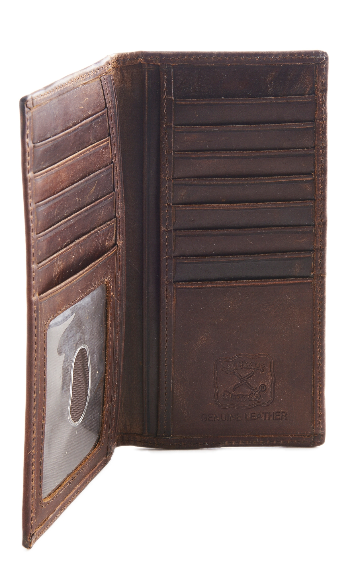 Twisted X Men's Turquoise Inlay Rodeo Wallet - Image 1