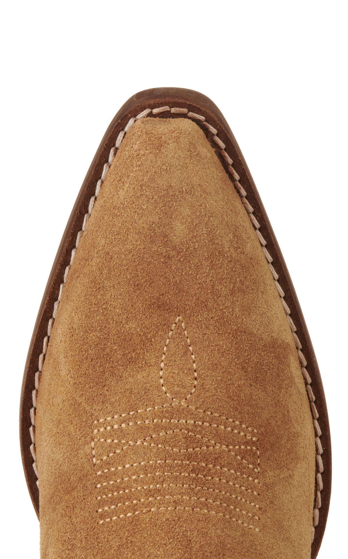 Dingo Women's Out West Camel Roughout Snip Toe Cowboy Boots - Image 1