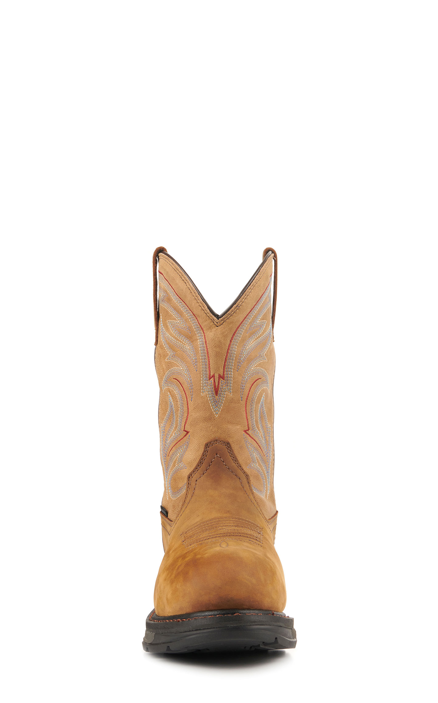 Ariat Men's WorkHog XT Cognac Waterproof Round Carbon Toe Work Boots - Image 1