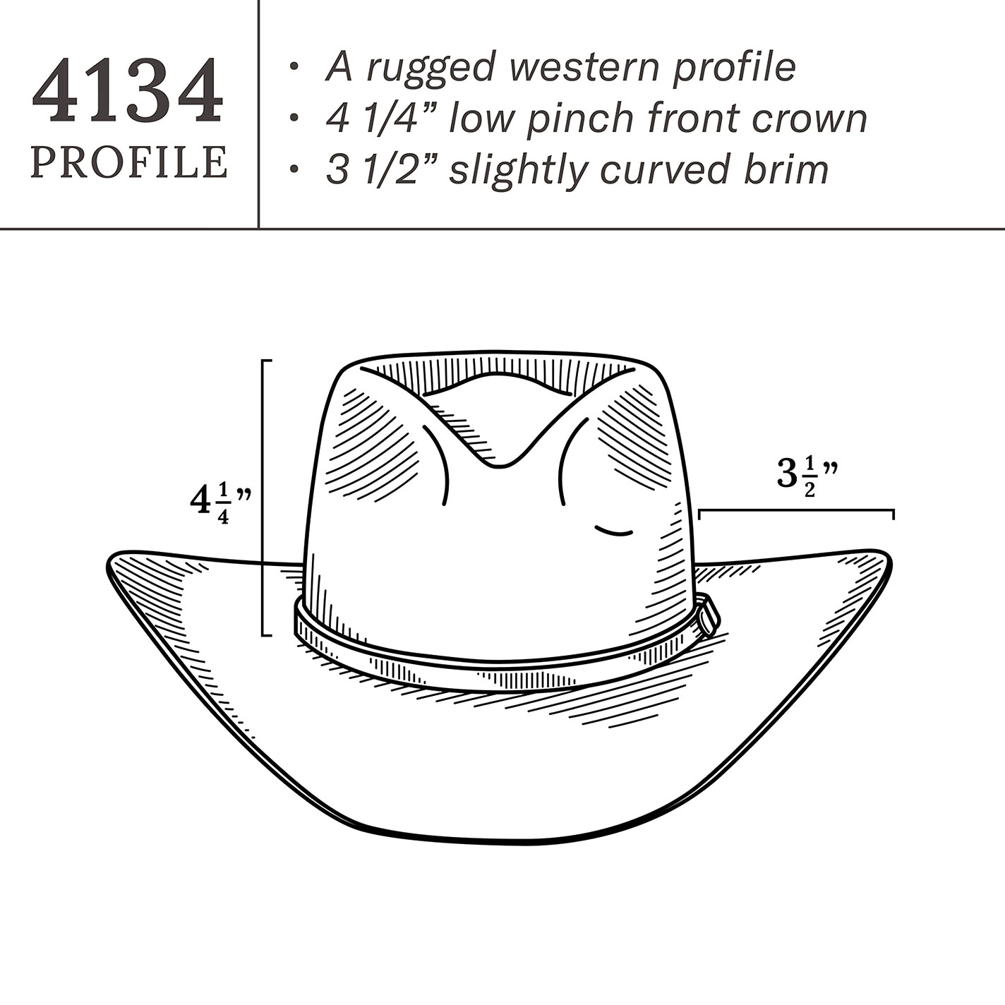 Stetson 4X Seneca Silver Sand Buffalo Collection Felt Cowboy Hat - Image 1