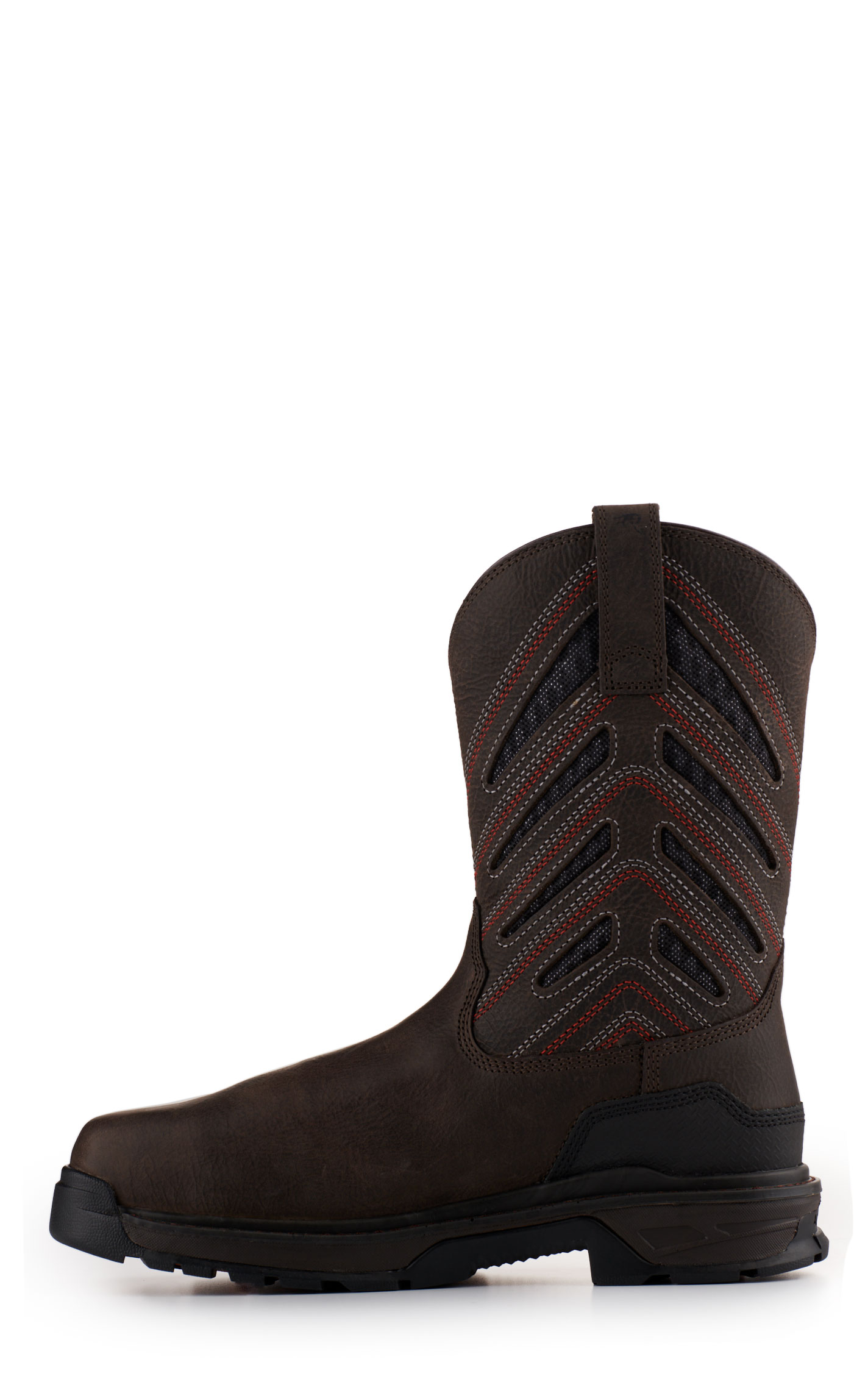 Ariat Men's Intrepid Iron Coffee VentTEK Wide Square Composite Toe Work Boot - Image 1