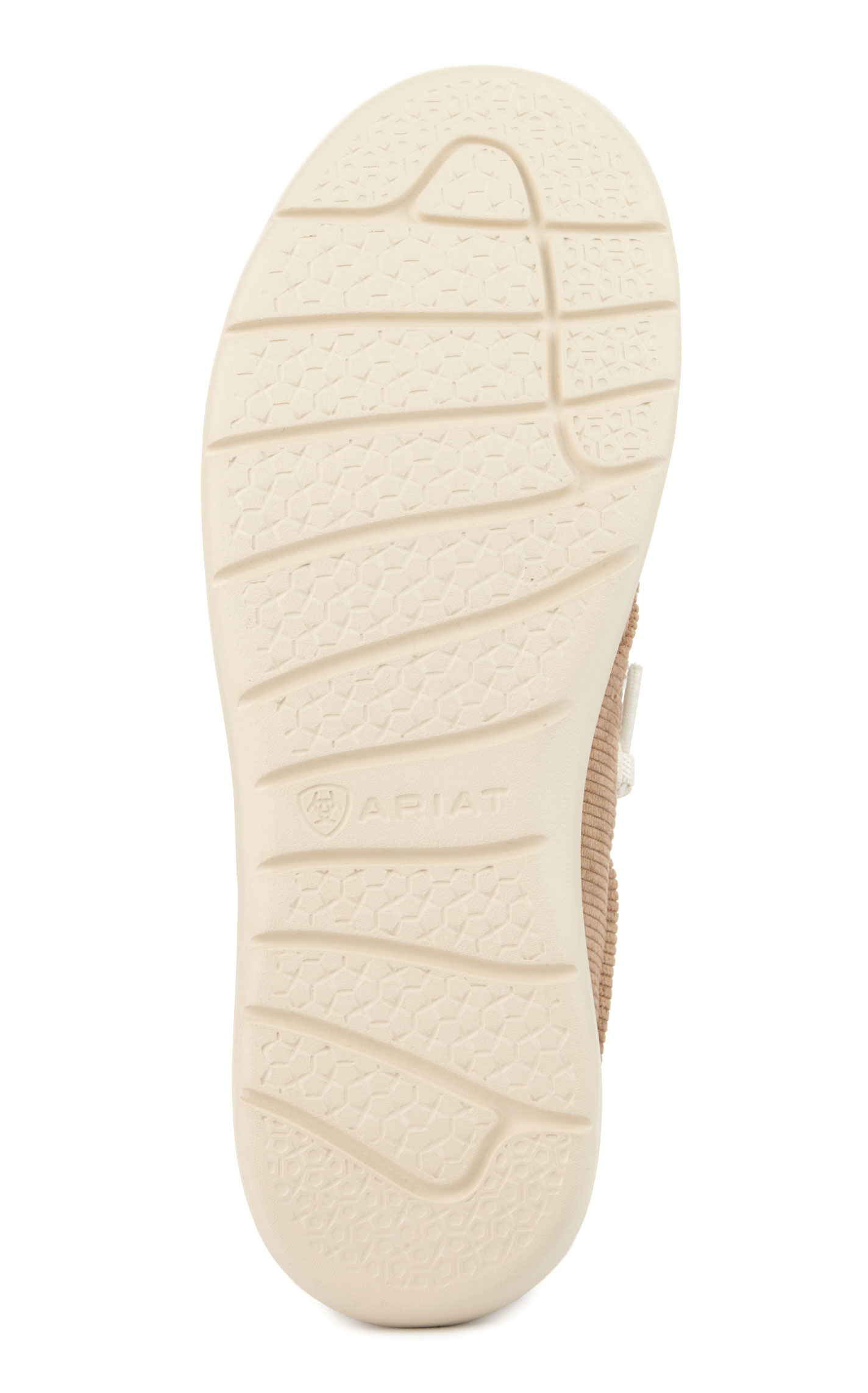 Ariat Women’s Tan Hilo Corduroy Moc Toe Casual Shoes - Image 1
