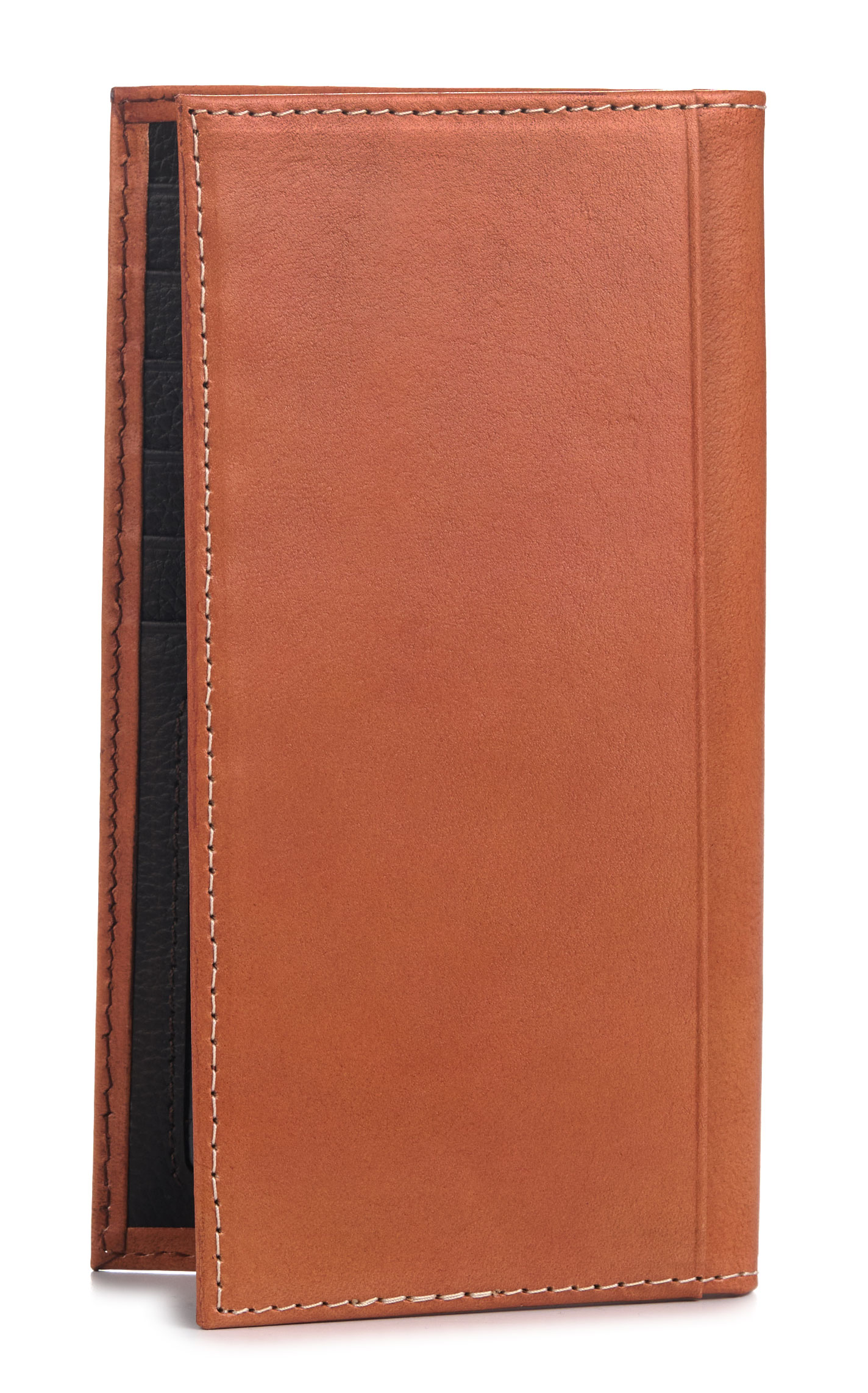 Ariat Cinnamon Floral Tooled Rodeo Wallet - Image 1