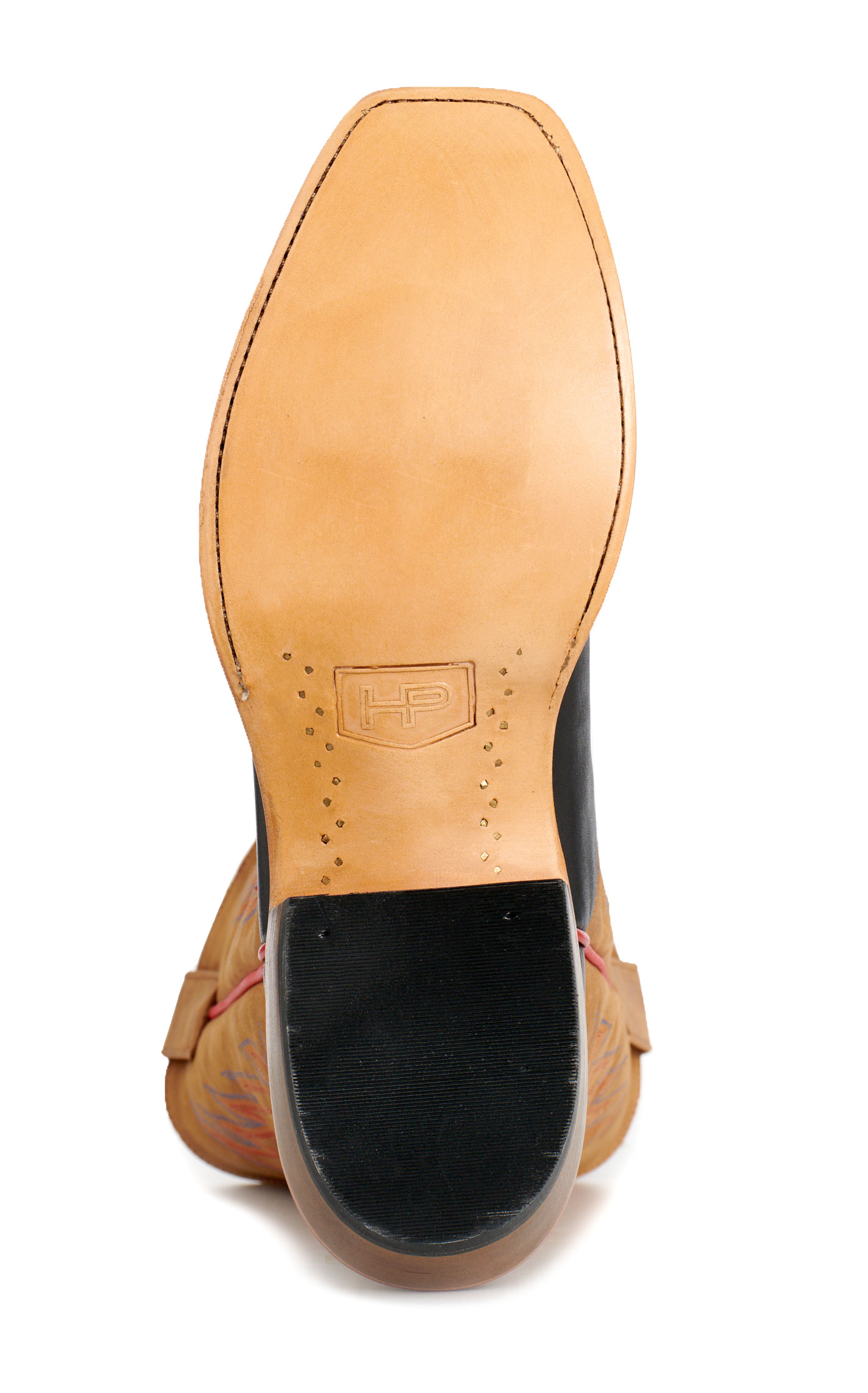 Anderson Bean Men's Horsepower Black & Copper Madcat Leather Snip Toe Cowboy Boots - Image 1