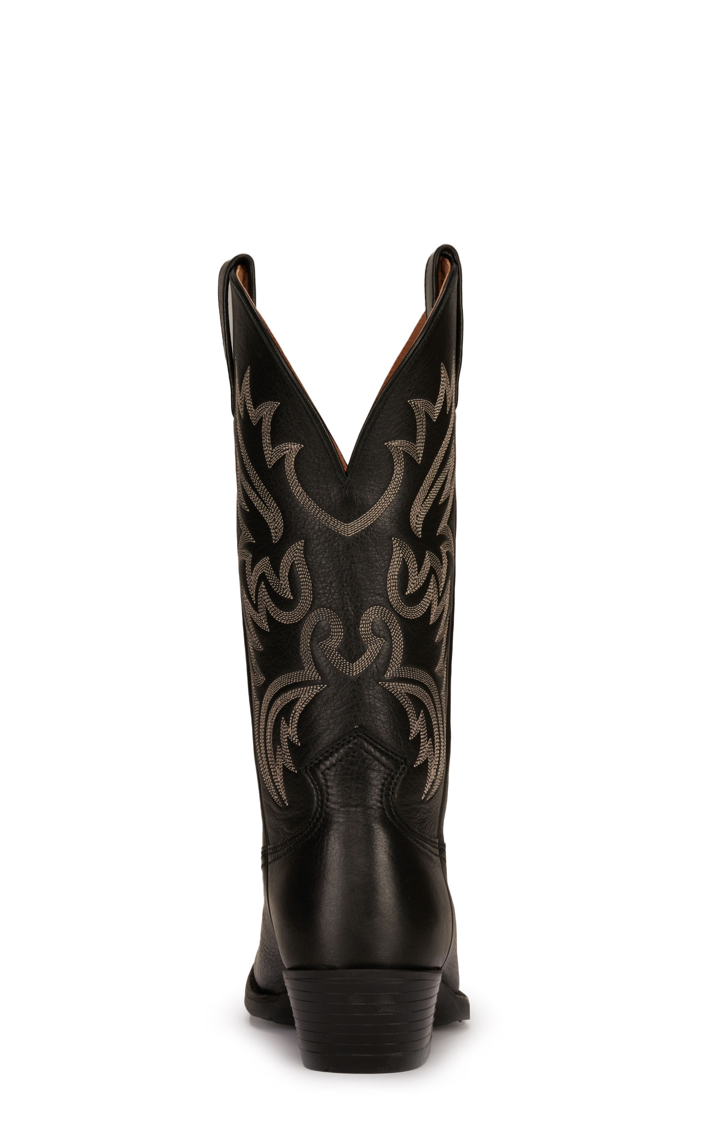 Ariat Men's Legend Black Deertan Punchy Toe Cowboy Boots - Image 1