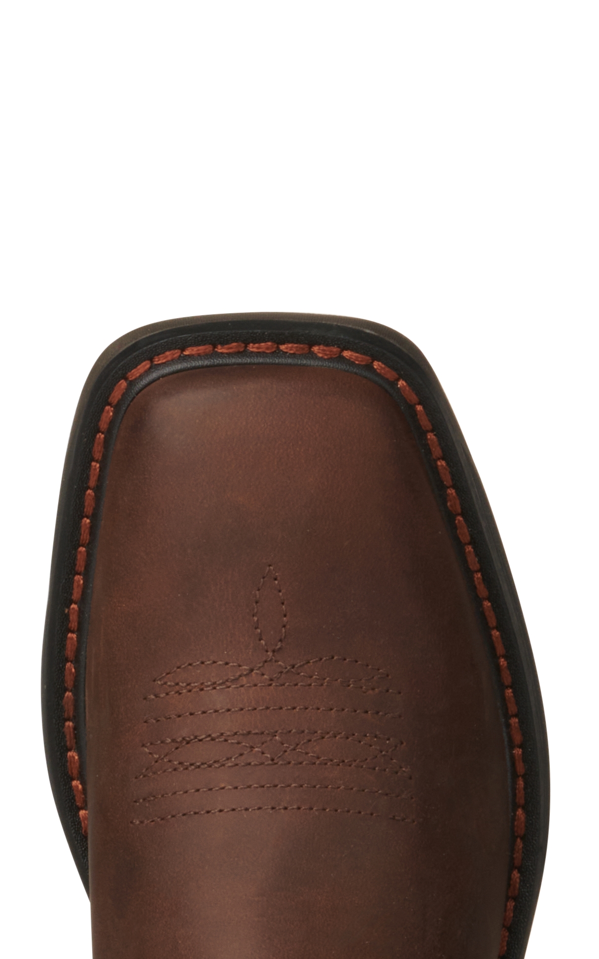 Ariat Youth WorkHog XT Coil Dirt Roads Brown Square Toe Work Boots - Image 1