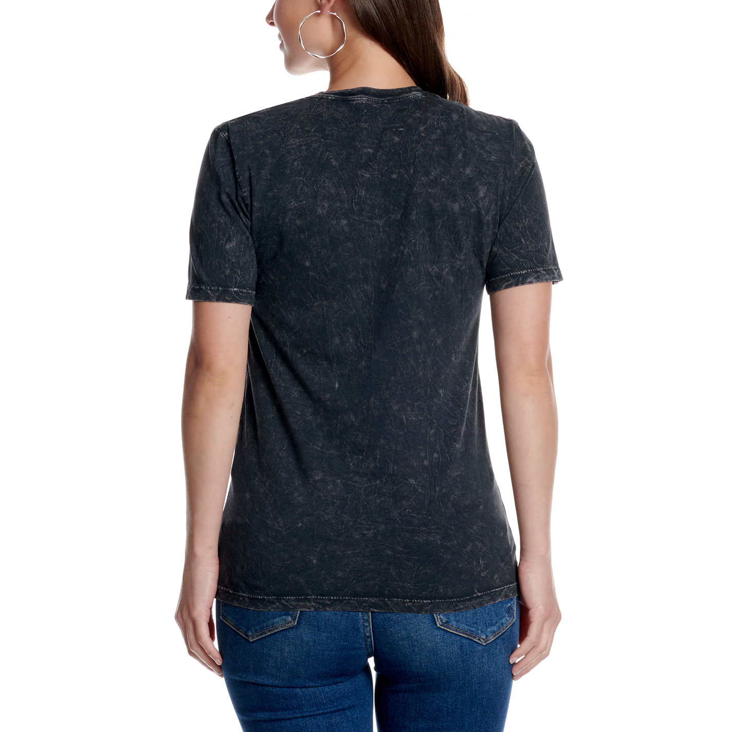 Lotus Fashion Women's Vintage Black Cowboy Dictionary Graphic T-Shirt - Image 1
