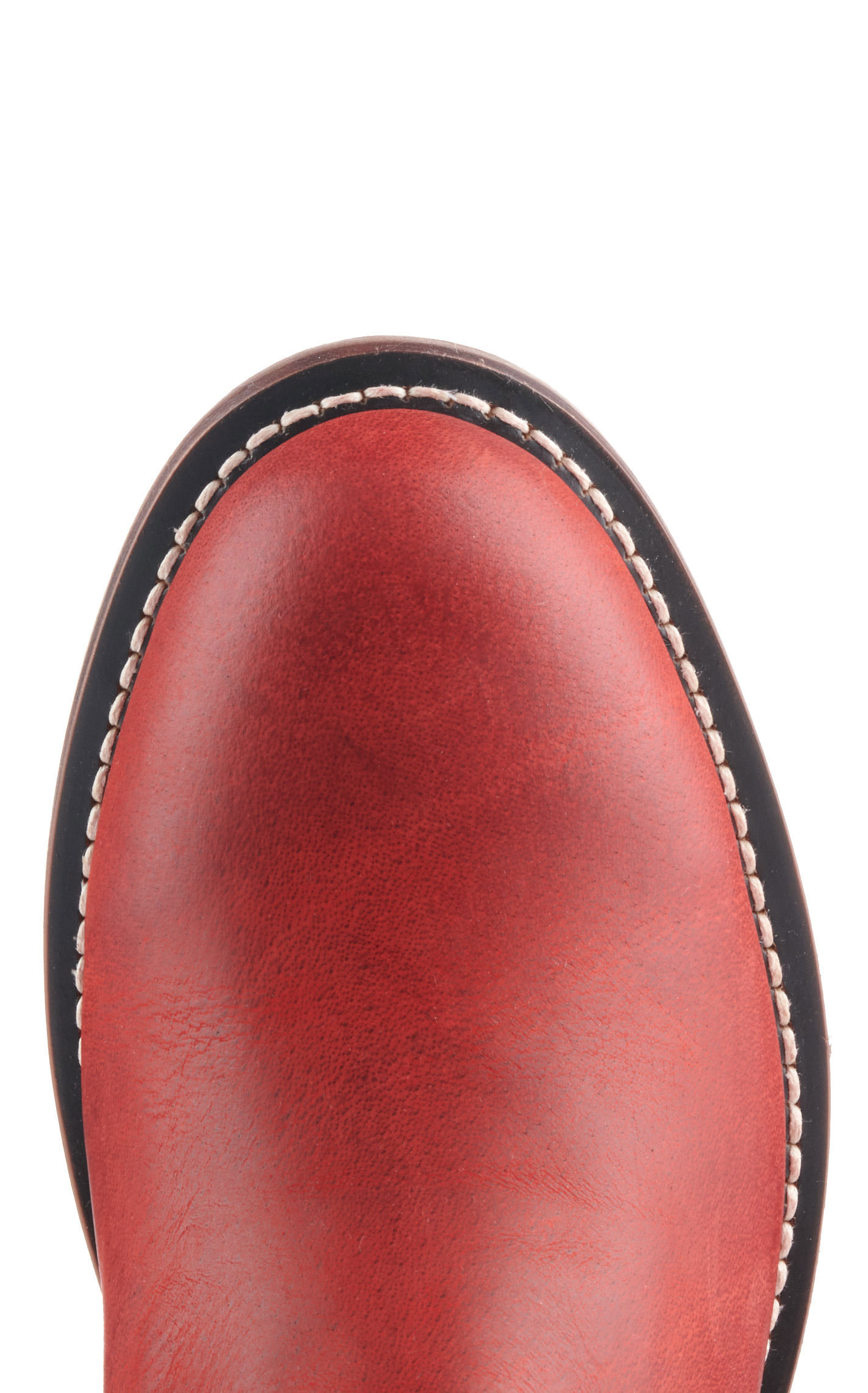 Justin Women's Holland Red Round Toe Roper Cowboy Boots - Image 1