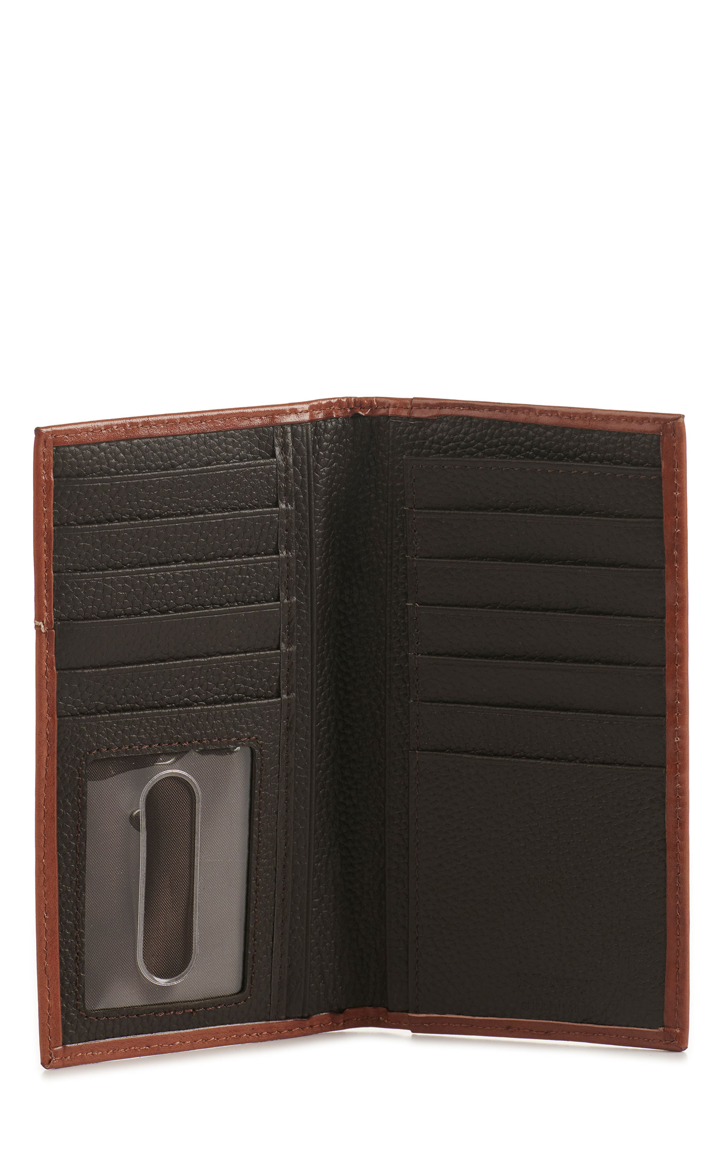 Nocona Men's Tan Basket We've with Aztec Diamond Beaded Inlay Rodeo Wallet - Image 1