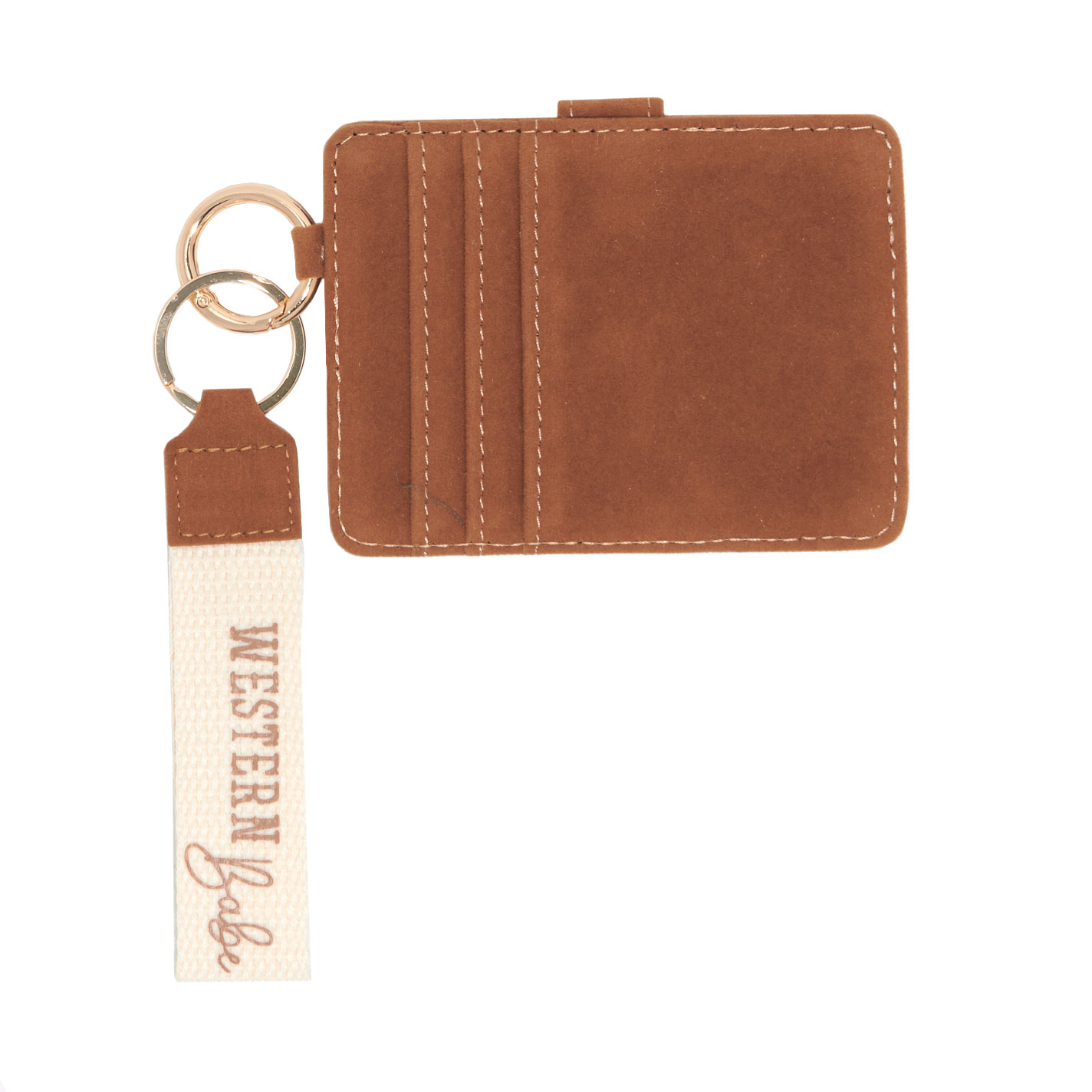 RNZ Imports Tan Western Babe Wrist Card Holder - Image 1