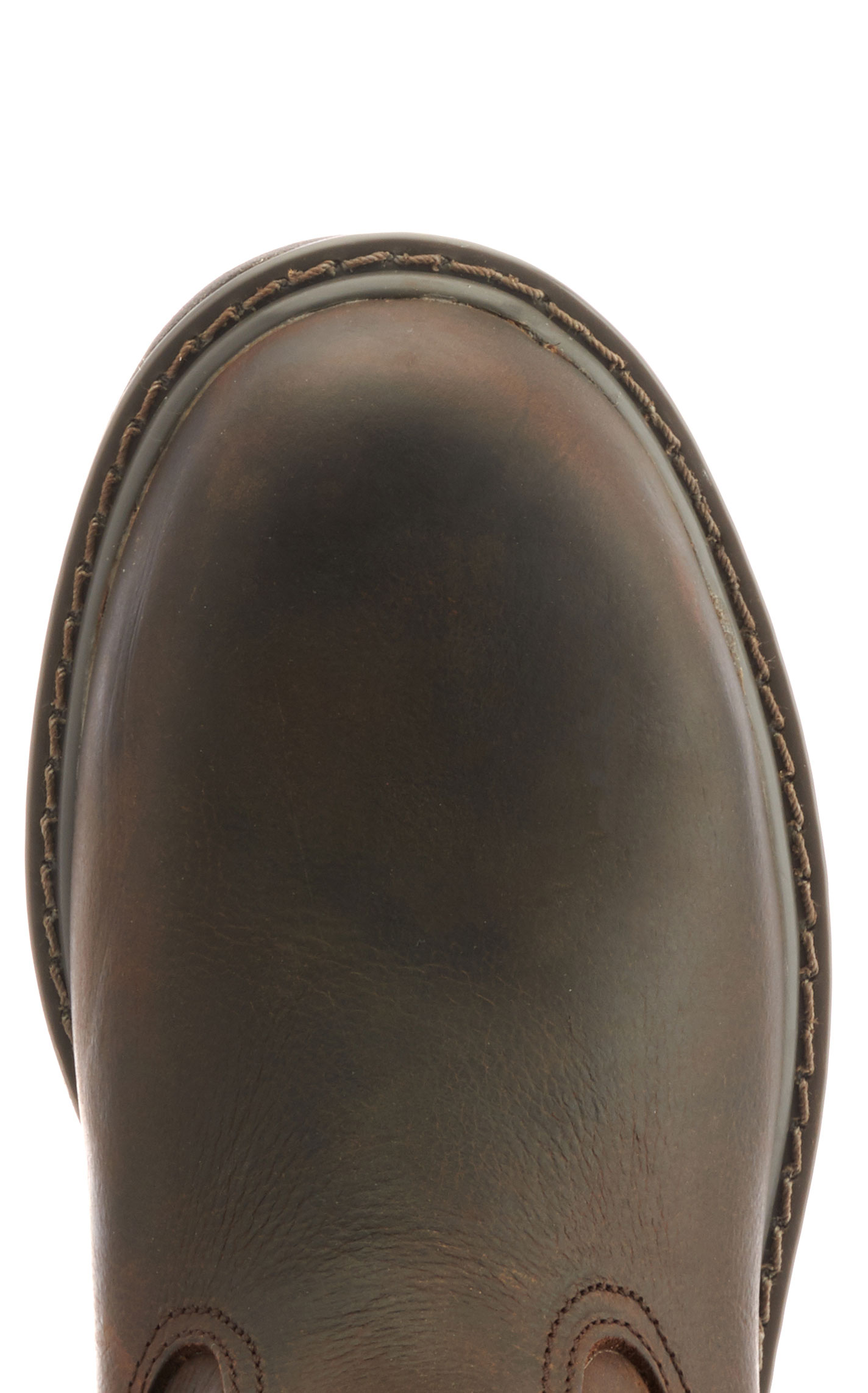 Wolverine Men's Floorhand Dark Brown Waterproof Round Toe Work Boot - Image 1