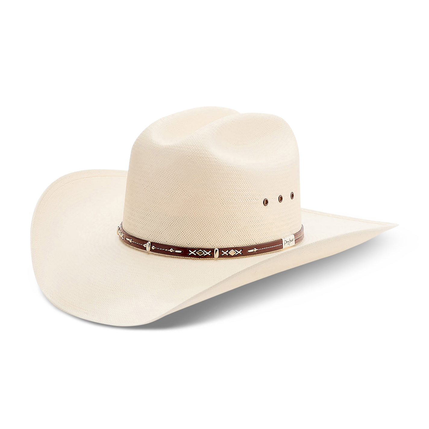 Resistol 10X George Strait Hazer Straw Cowboy Hat - Image 1