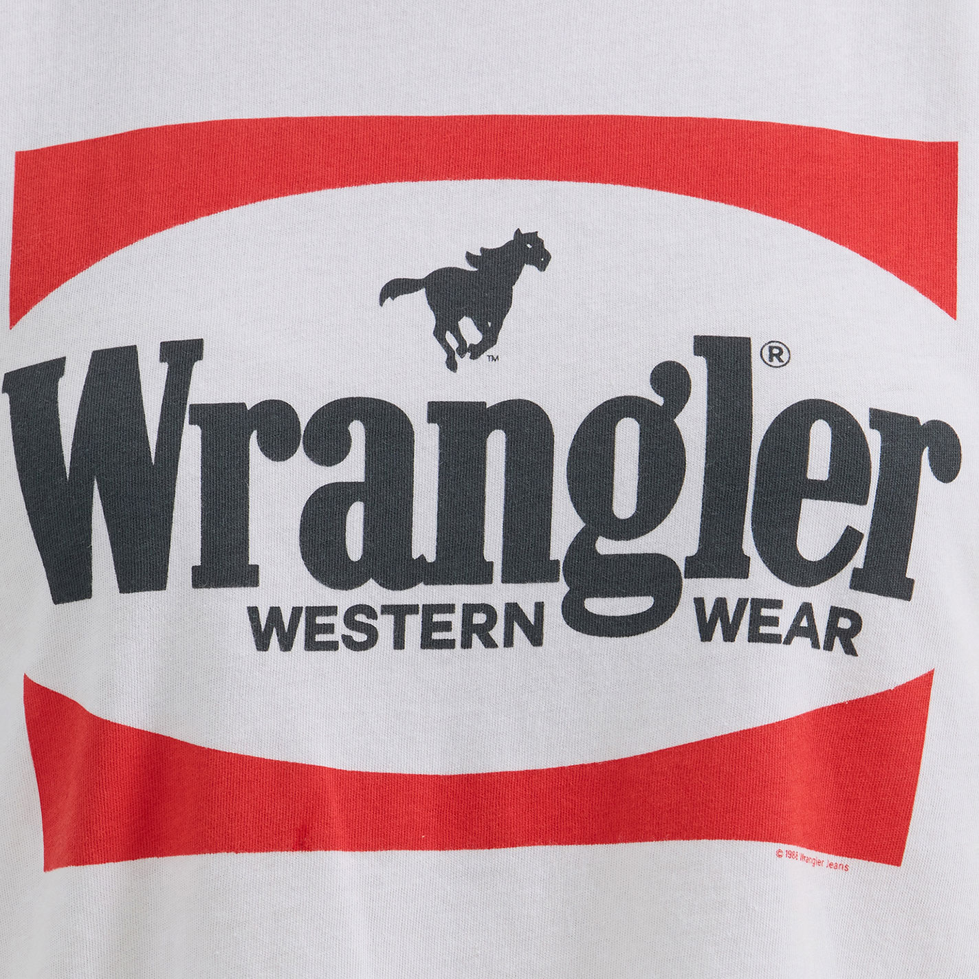 Wrangler Women's White Screen Print Tank T-Shirt - Image 2