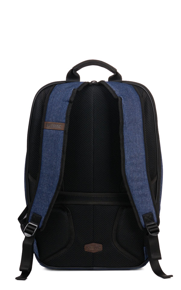 HATPAC Denim Hat Carrier Backpack - Image 1