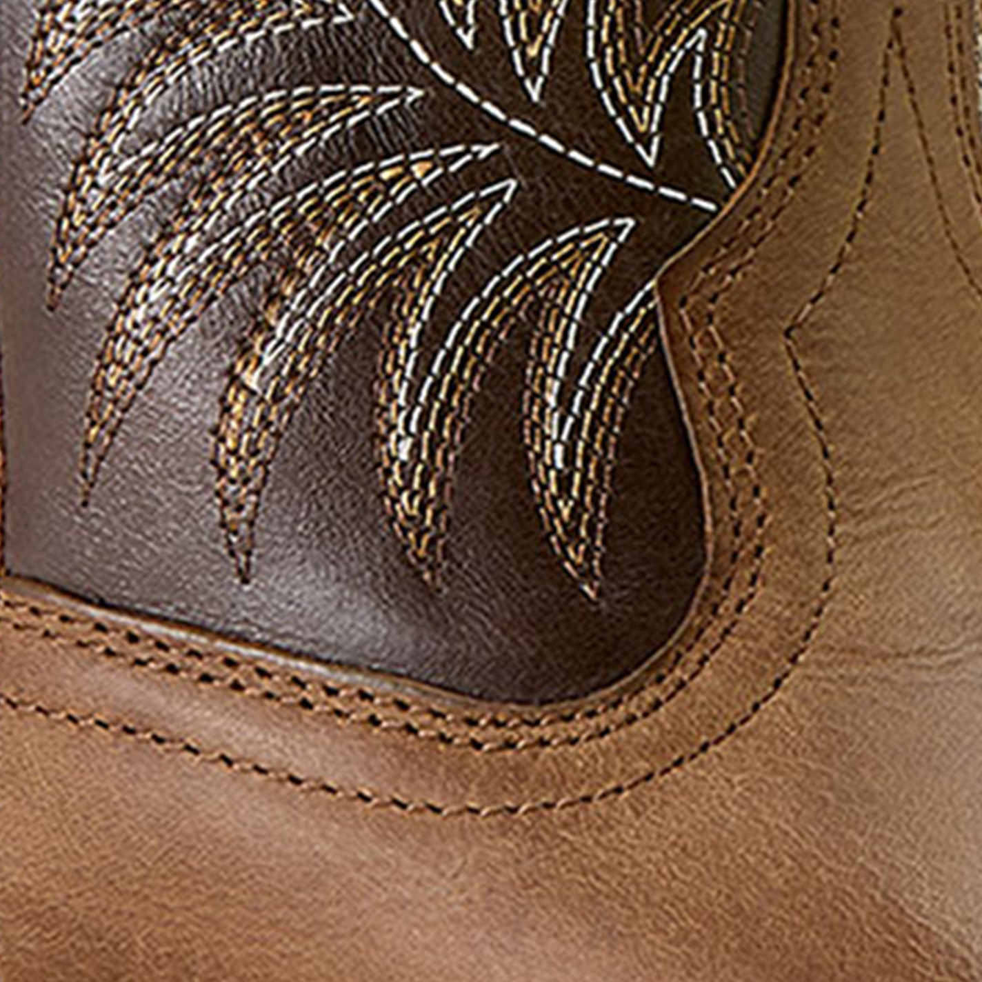 Ariat Men's Sandstorm & Bitter Chocolate Sport Skull Wide Square Toe Boots - Image 1