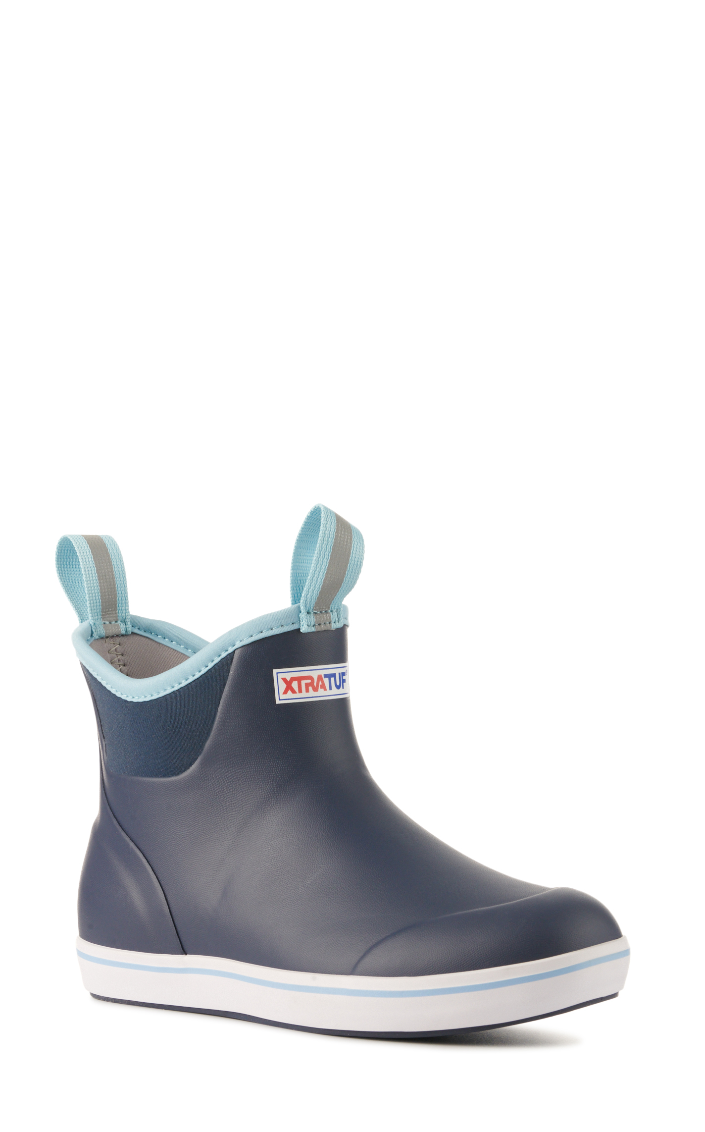 XTRATUF Women's Navy Ankle Deck Rubber Booties - Image 5