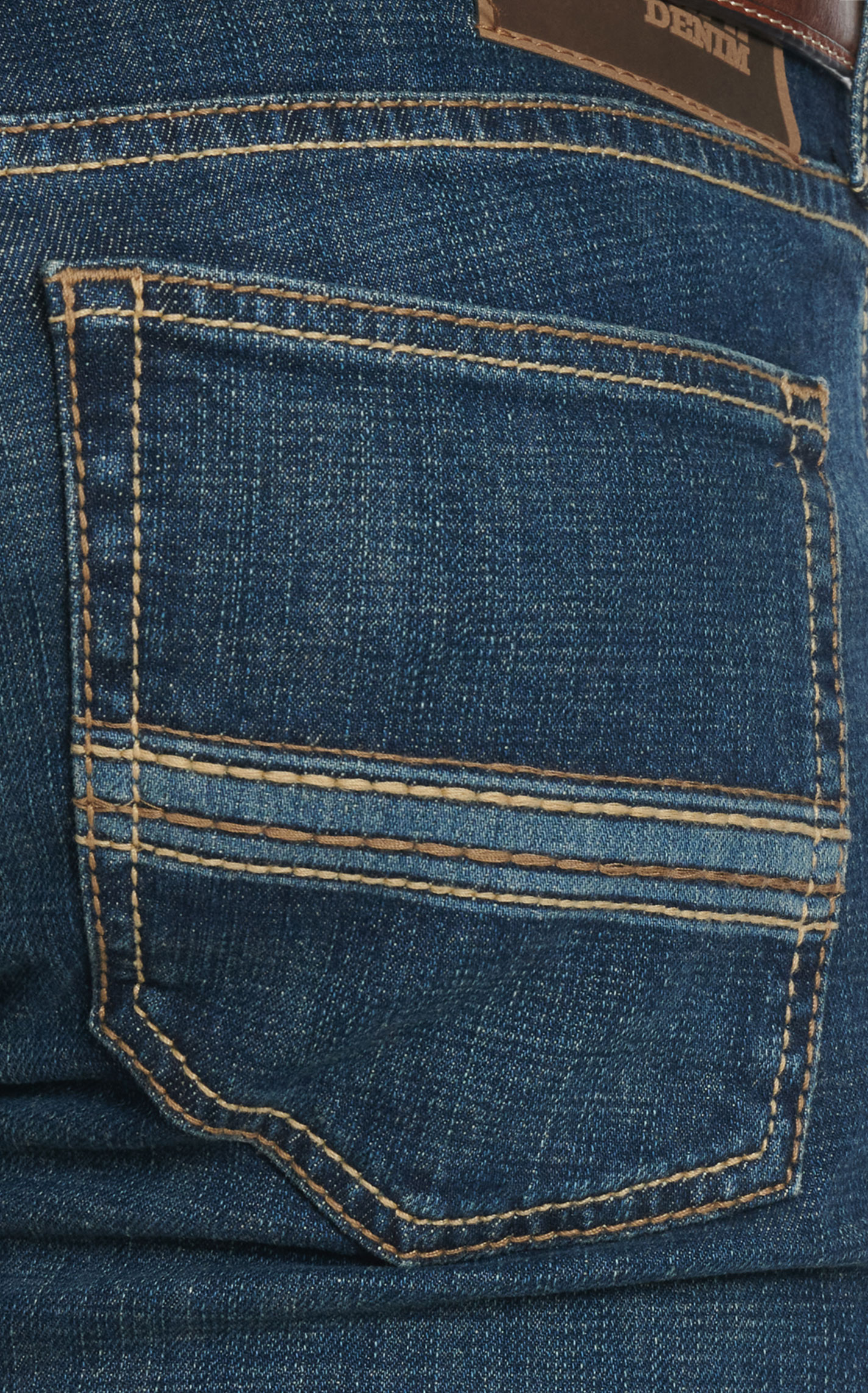 Ariat Men's Tucker Quest M7 Dark Wash Slim Straight Leg Jeans - Image 1
