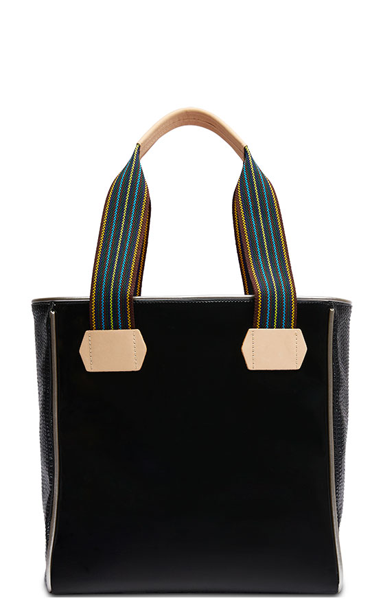 Consuela Rita Neon Floral Embroidered Classic Tote - Image 1