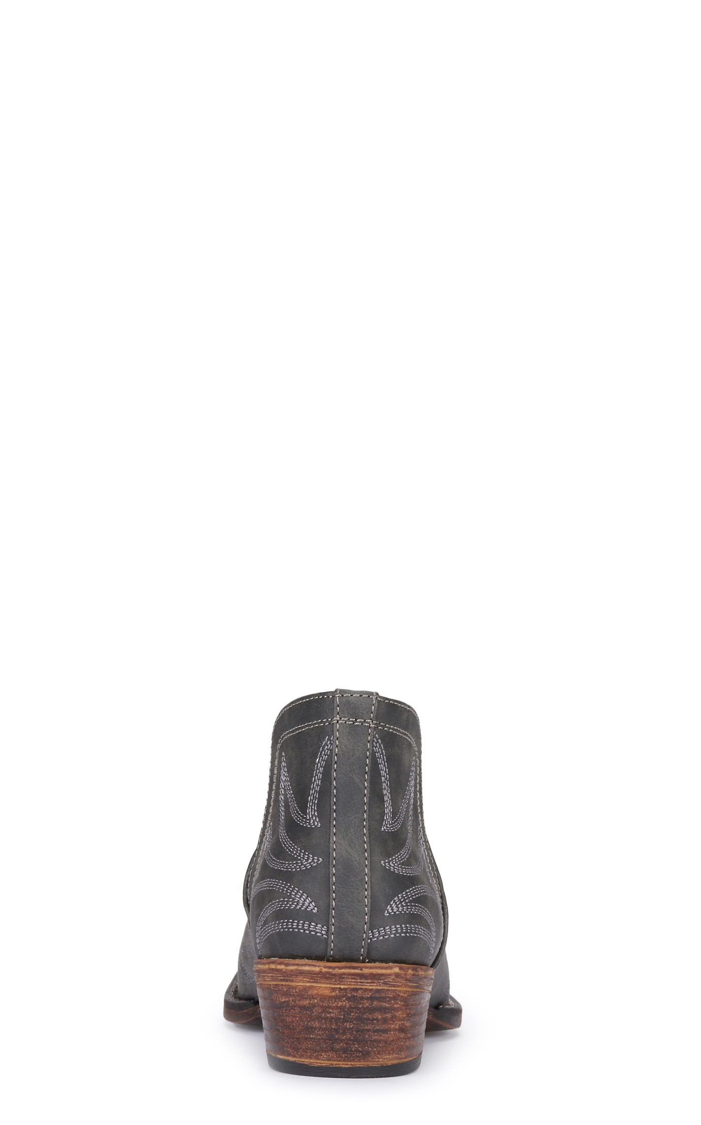 Roper Women's Ava Distressed Black Snip Toe Cowboy Bootie - Image 1