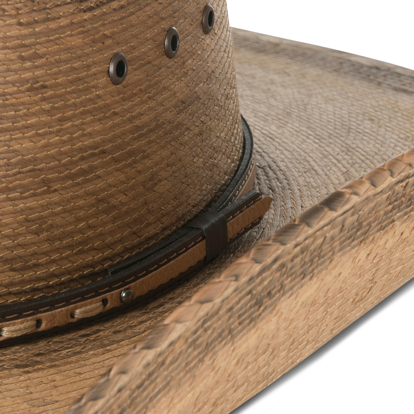 Cavender's Toast Palm Ponderosa Palm Leaf Cowboy Hat - Image 1