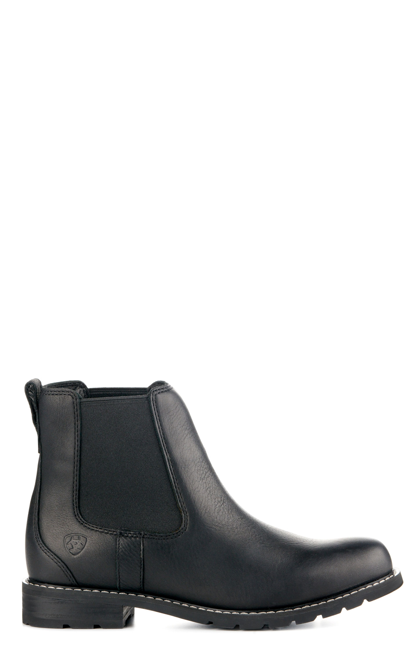 Ariat Women's Wexford Weathered Black Waterproof Round Toe Chelsea Boots - Image 1
