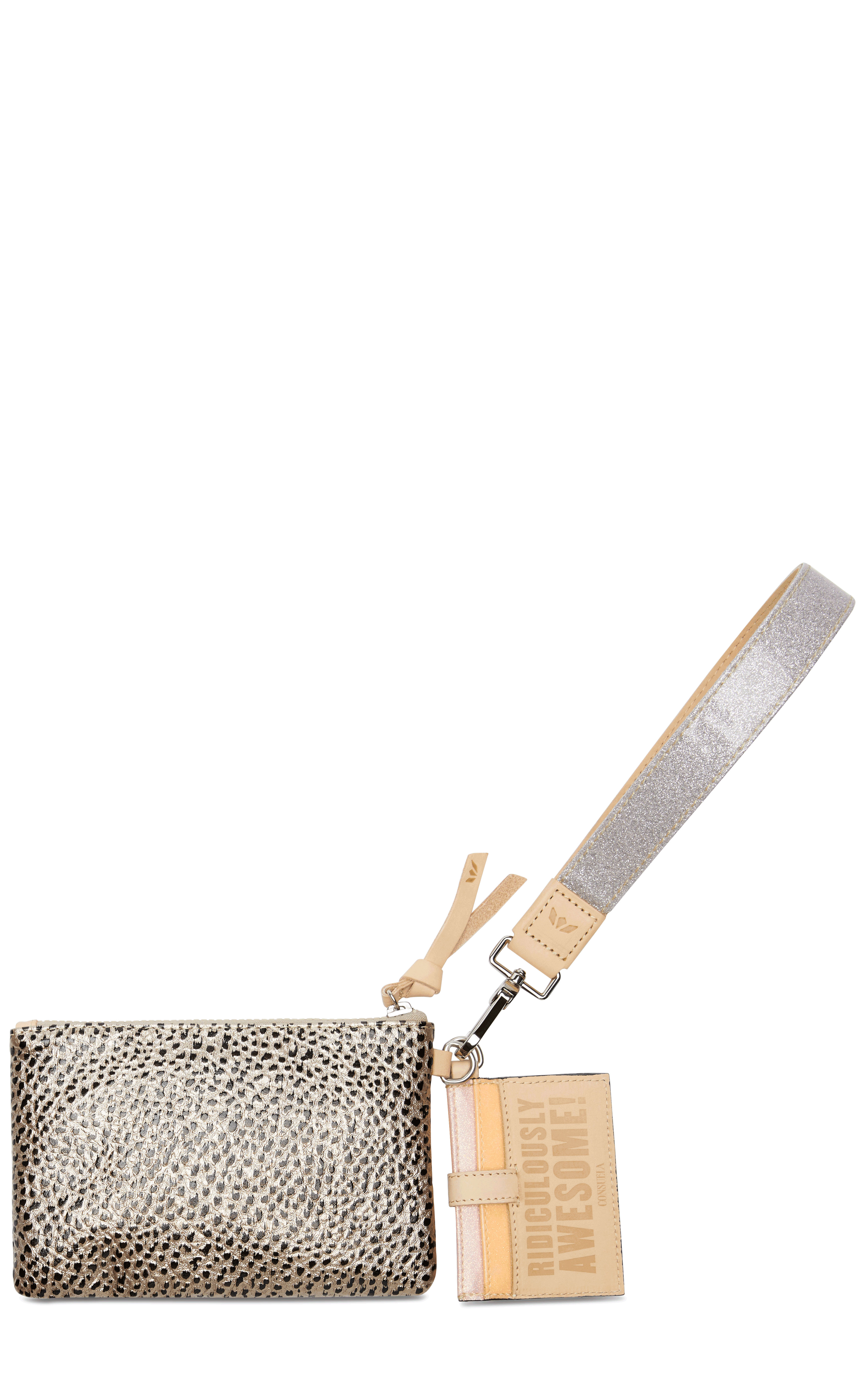 Consuela Wesley Metallic Combi Wristlet - Image 1