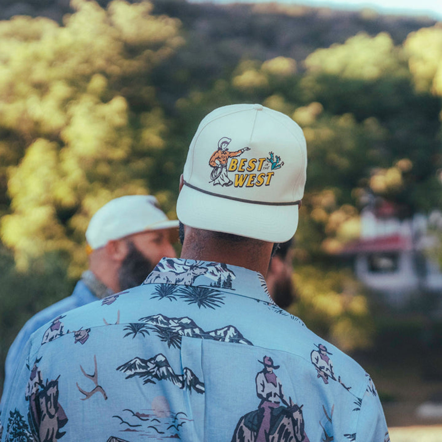 Sendero Provisions Co. Best In The West Natural Flat Bill Cap - Image 1