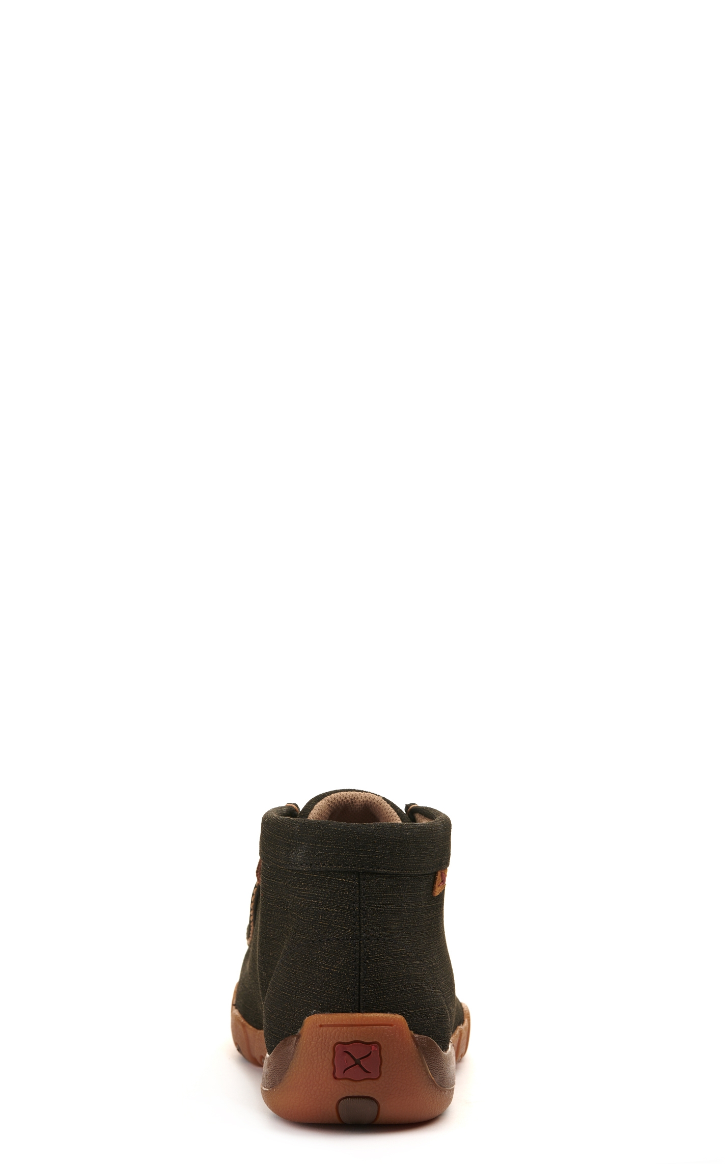 Twisted X Men's Brown Black Moc Toe Chukka Driving Lace Up Casual Shoe - Image 1