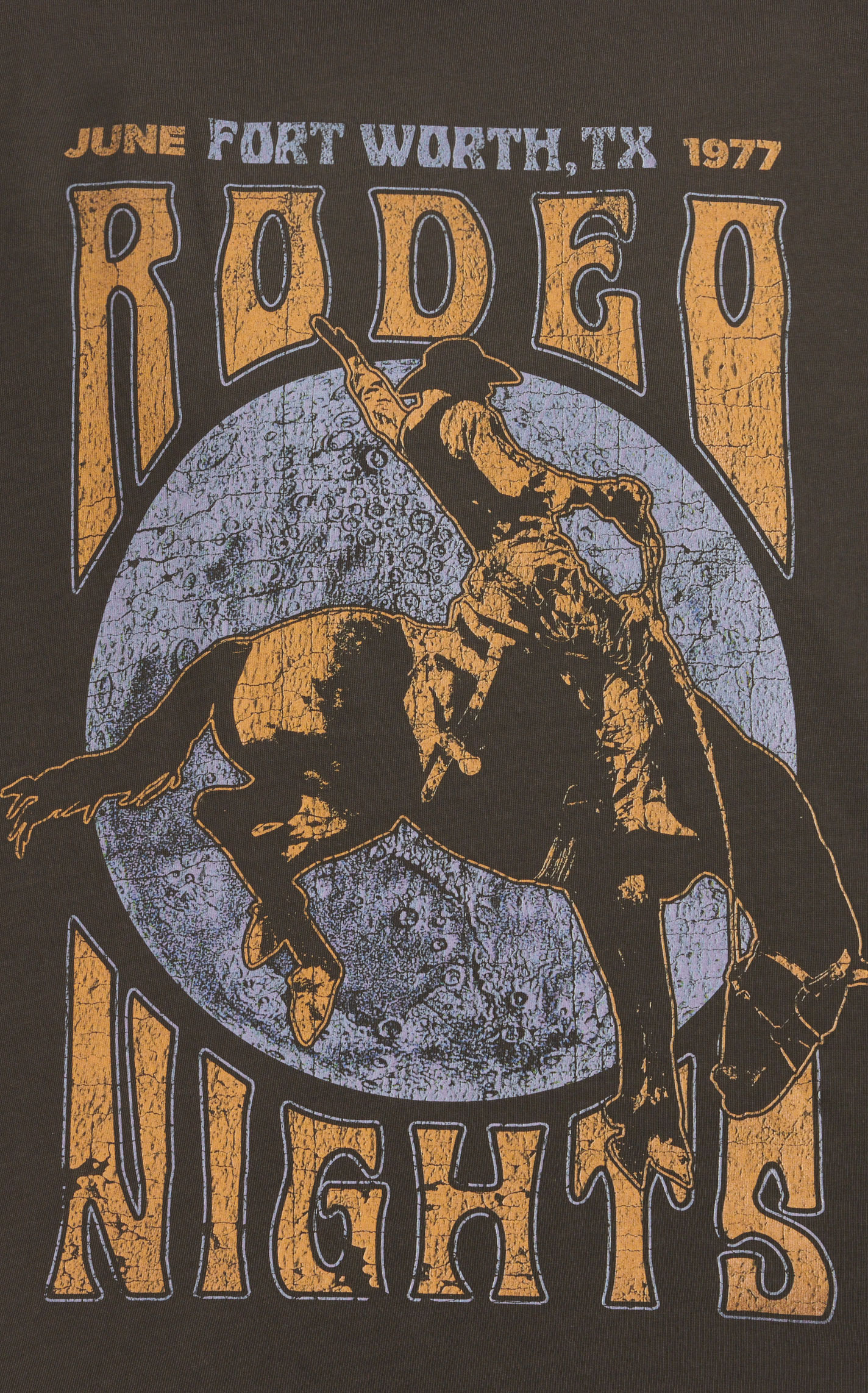 Girl Dangerous Women's Black Rodeo Nights Graphic T-Shirt - Image 1