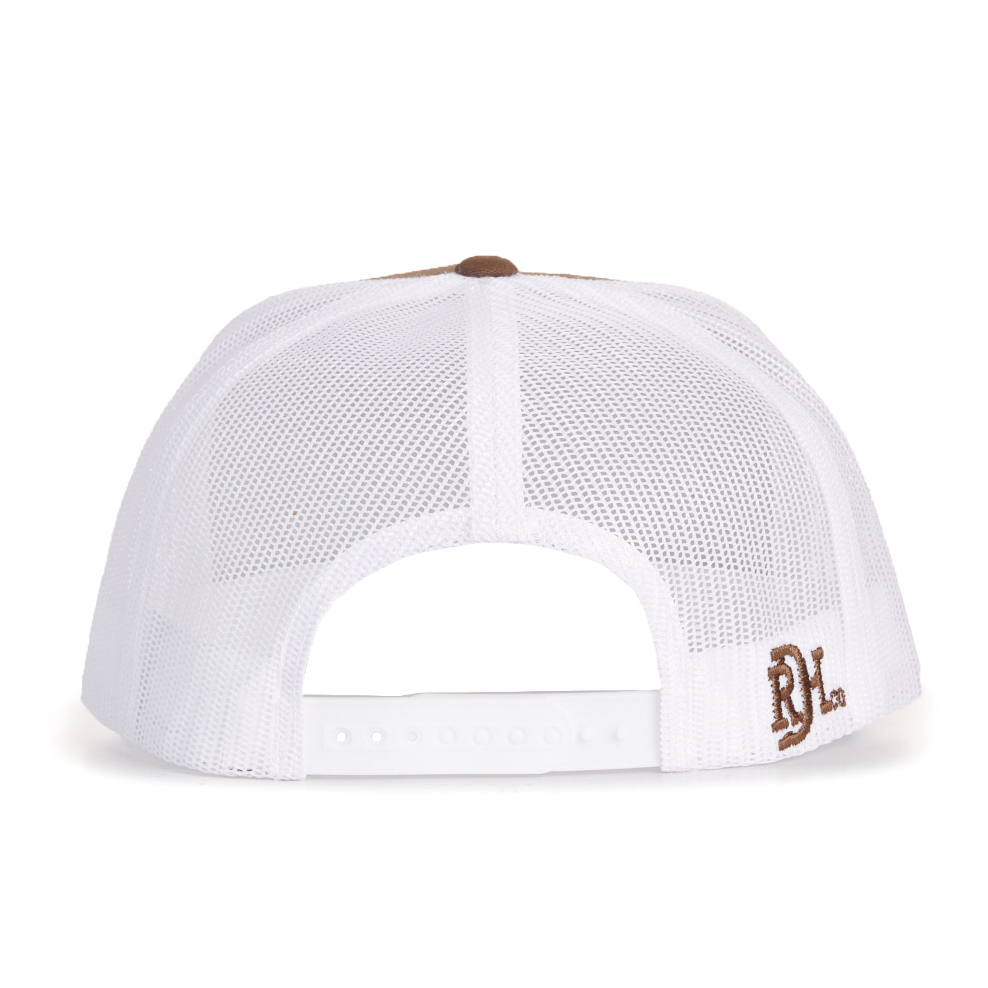Red Dirt Hat Co. Brown & White Open Plains Flat Bill Cap - Image 1
