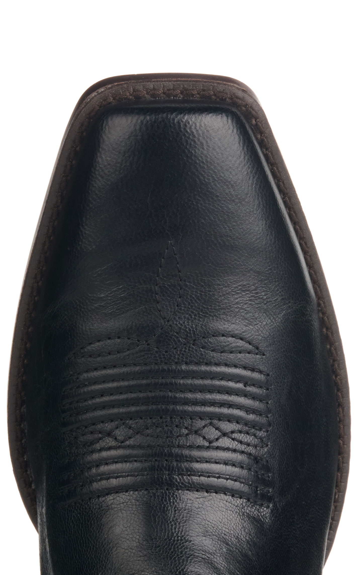 Ariat Men's Iron Black Bantamweight Bodie Square Toe Cowboy Boots - Image 1