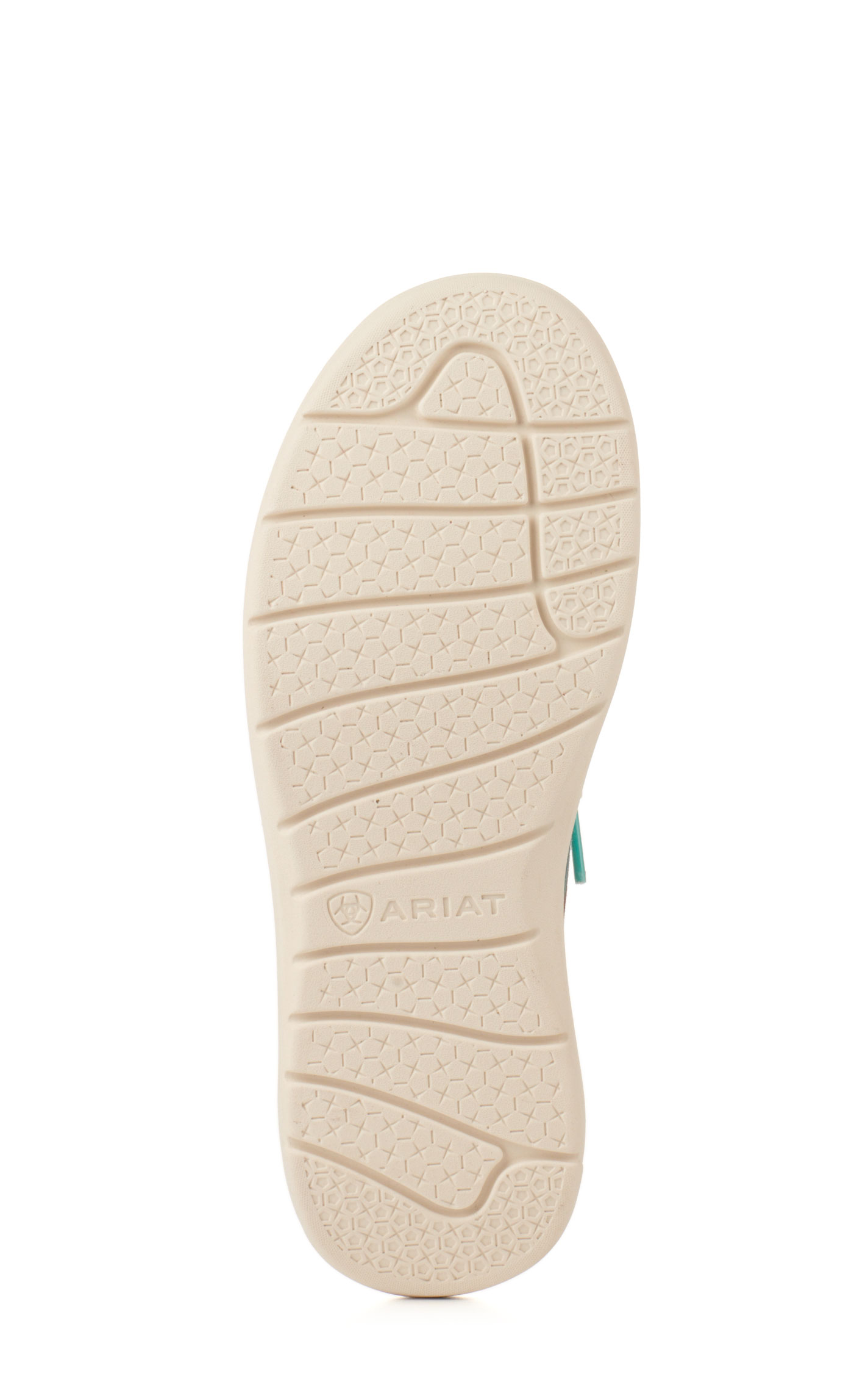 Ariat Hilo Women's Turquoise Serape Print Canvas Lace Up Casual Shoes - Image 1