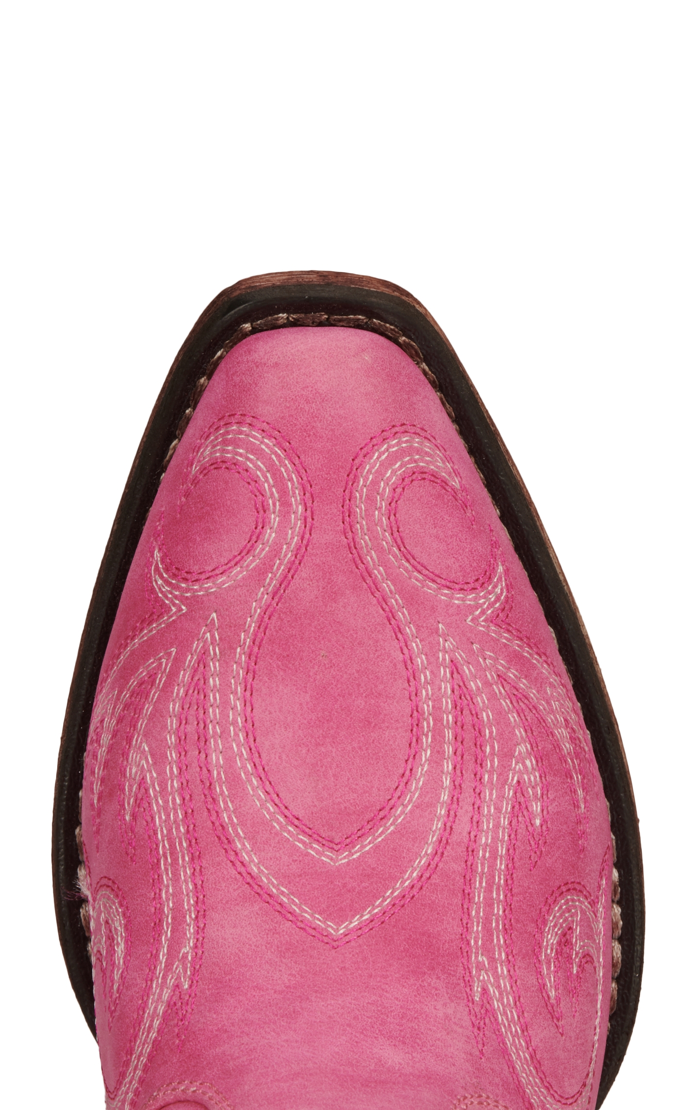 Roper Women's Pink Snip Toe Cowboy Boots - Image 1