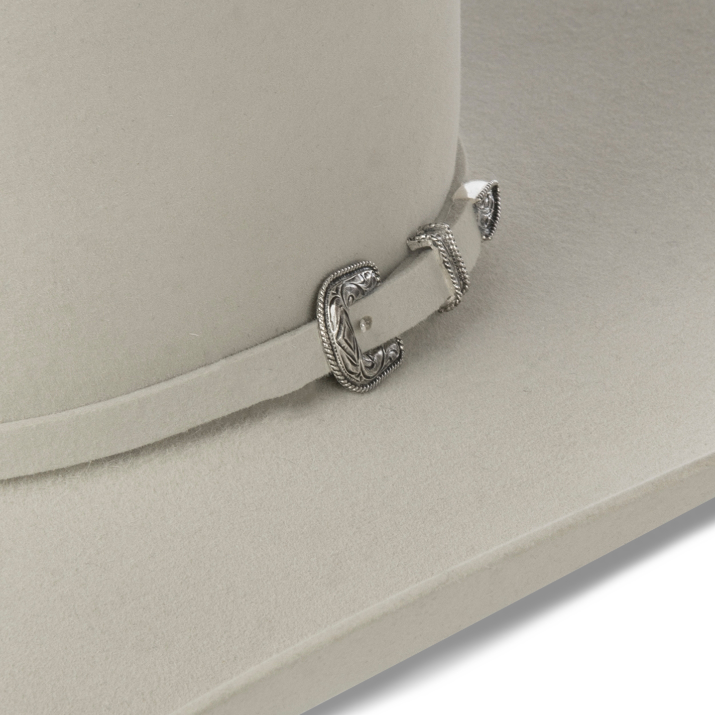 Resistol Tarrant Silverbelly 20X Cattleman Felt Cowboy Hat - Image 1