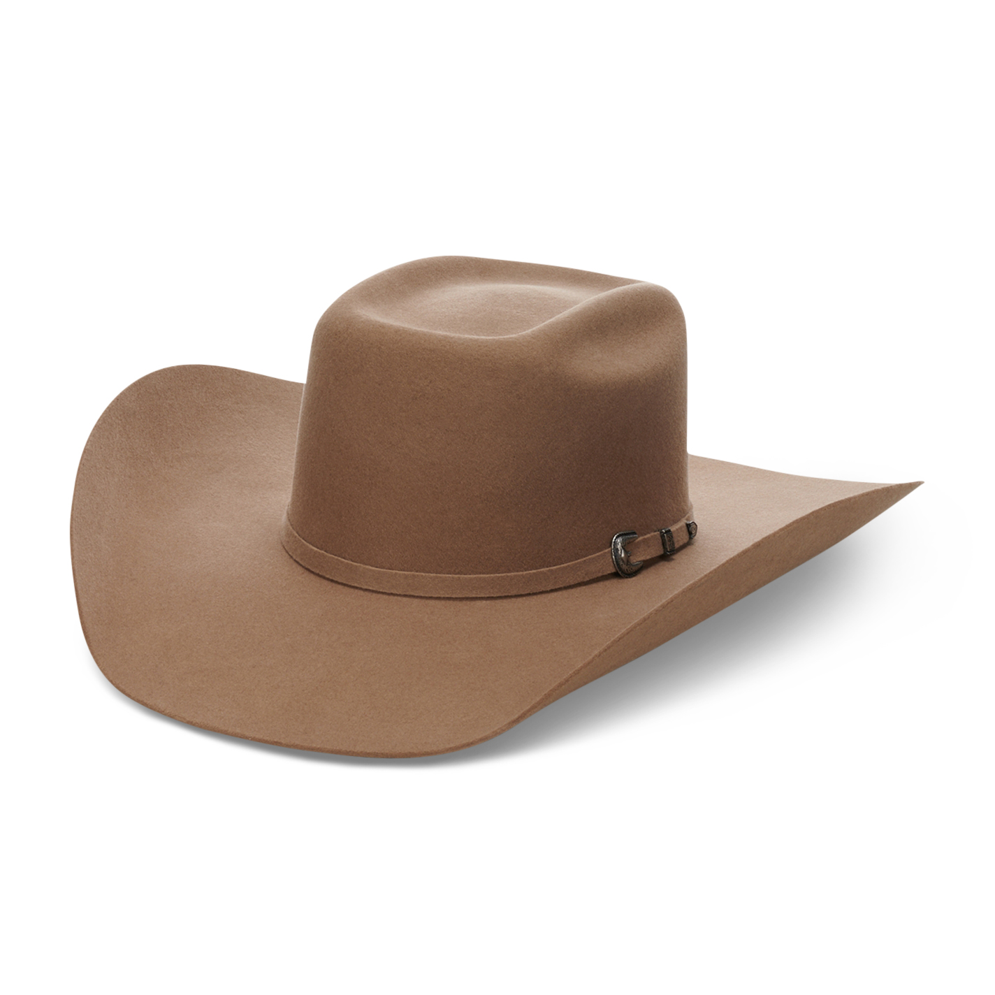 Cavender's 3X Pecan Bull Rider Crown Wool Cowboy Hat - Image 1