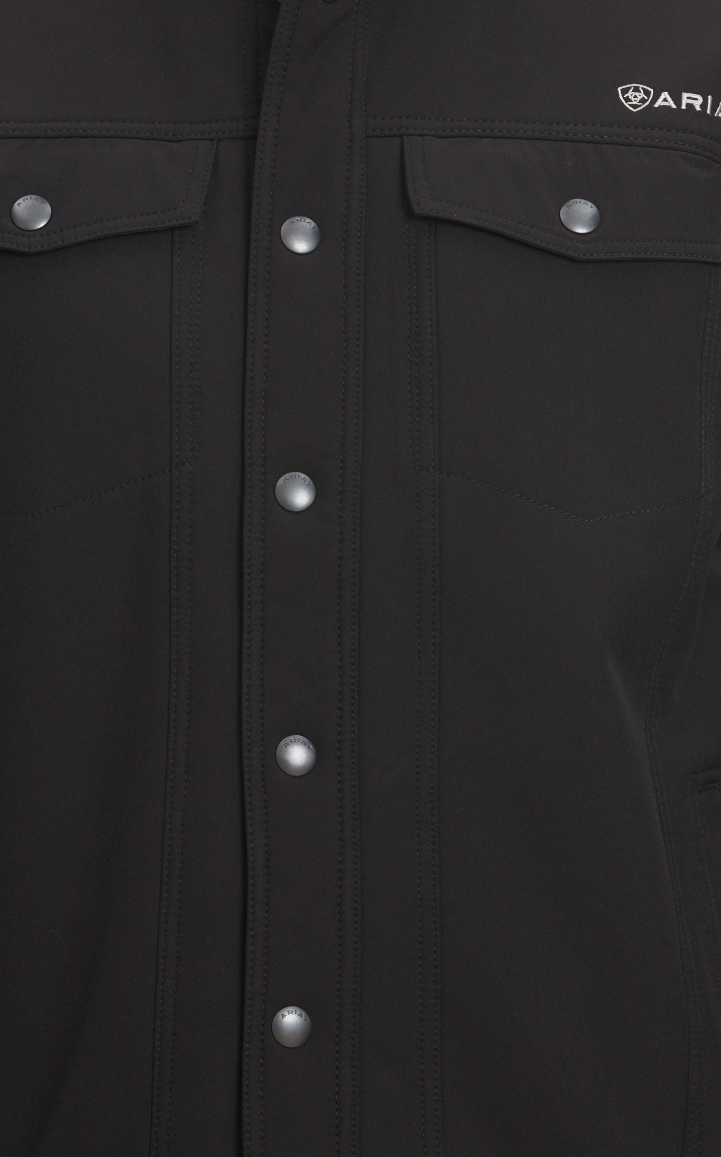 Ariat Men's Vernon Black Sherpa Lined Jacket - Image 3