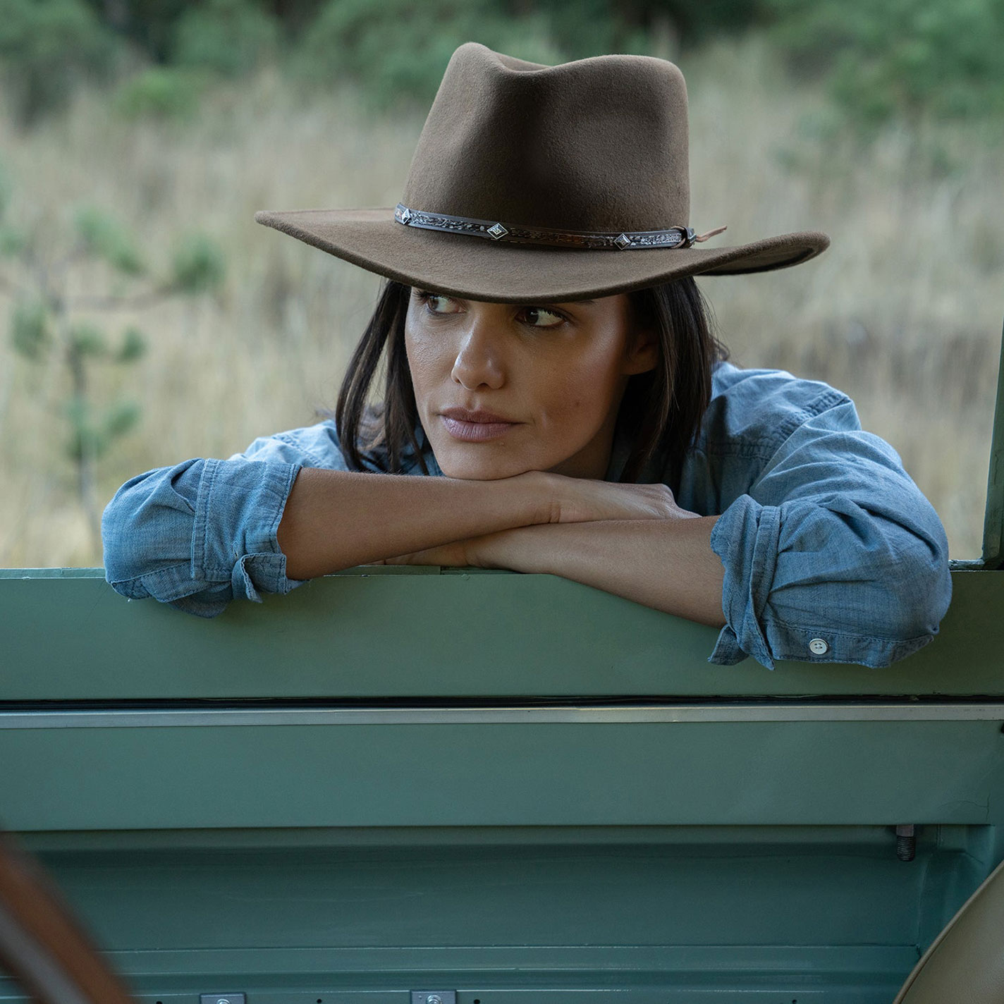 Stetson Mountain Sky Acorn Crushable Tycoon Wool Cowboy Hat - Image 1