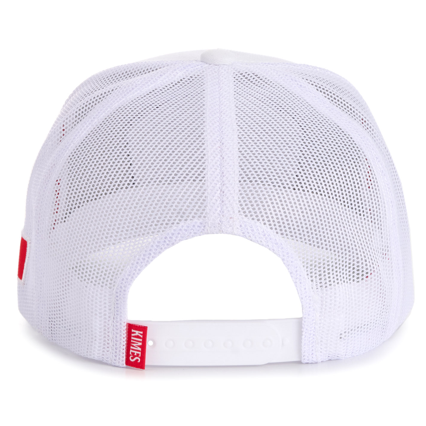 Kimes Ranch White Mexico Flag Colors Logo Patch Cap - Image 1