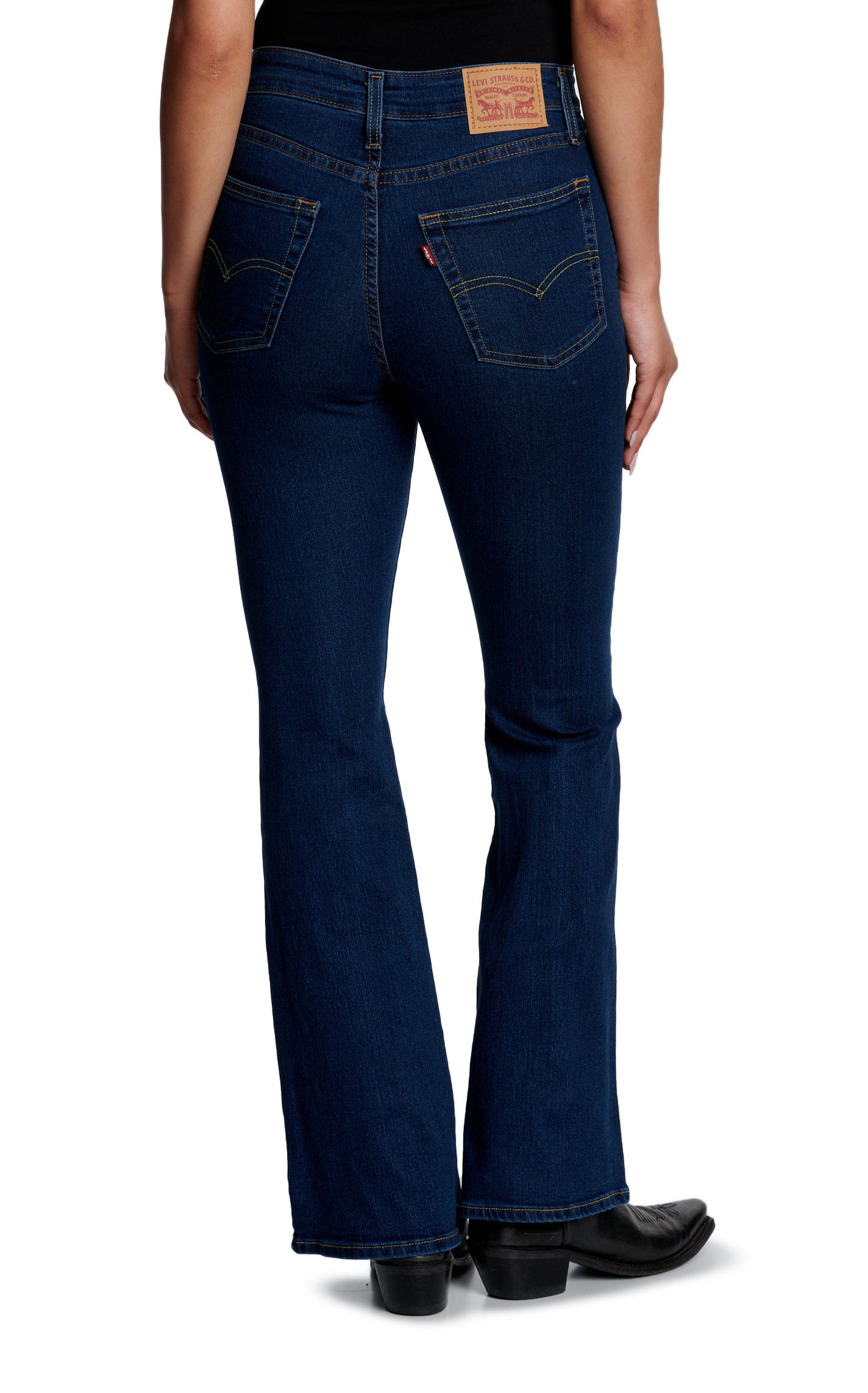 Levi's Women's 726 Eternal Indigo High Rise Flare Leg Jeans - Image 1