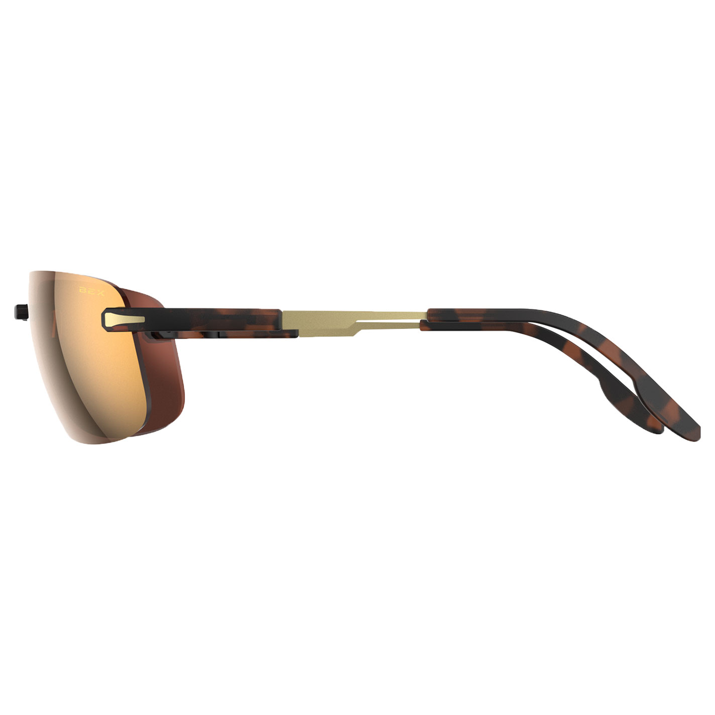 BEX Brackley X Tortoise & Gold Sunglasses - Image 1