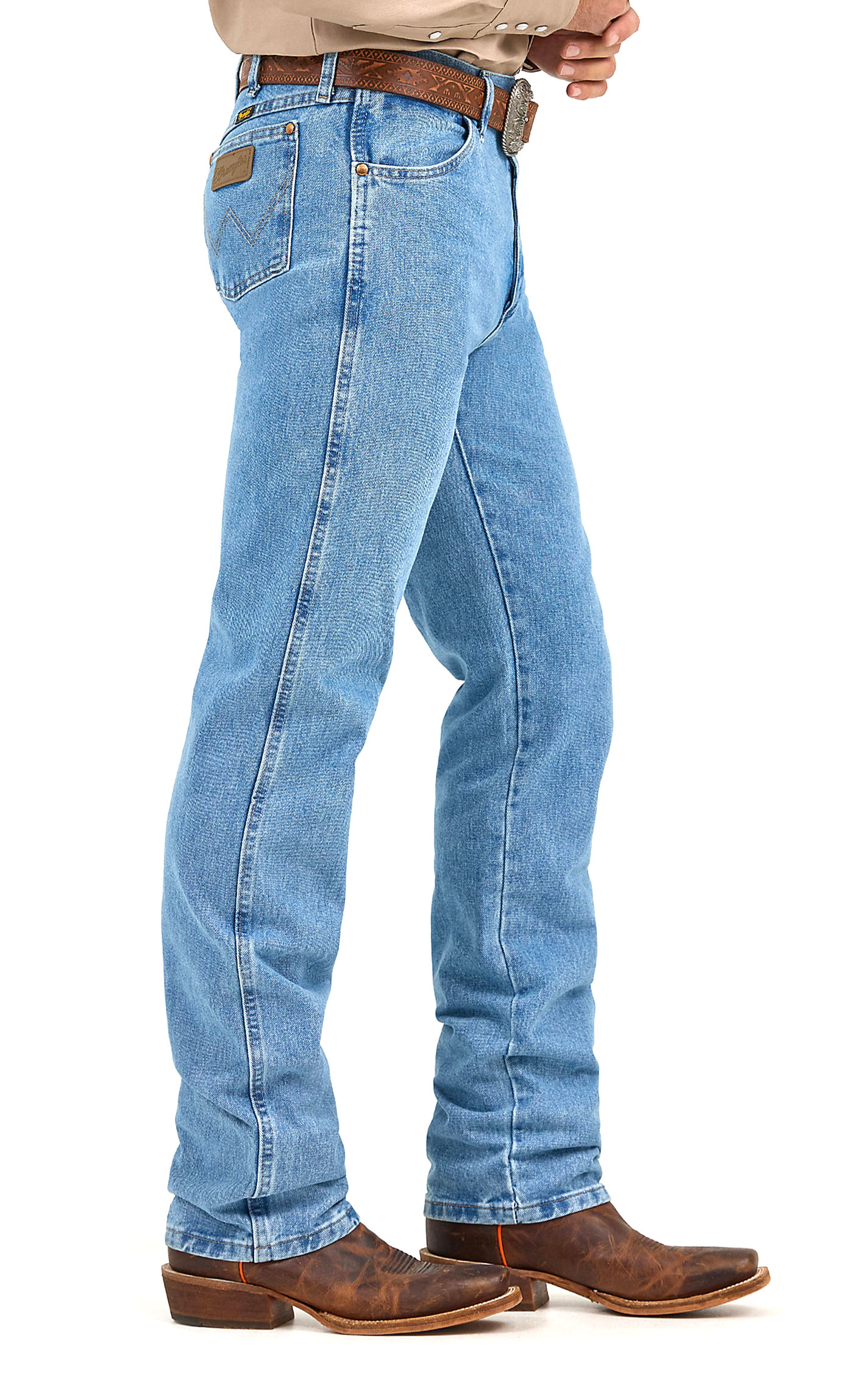 Wrangler Men's Antique Wash Cowboy Cut Original Fit Jeans - Image 1