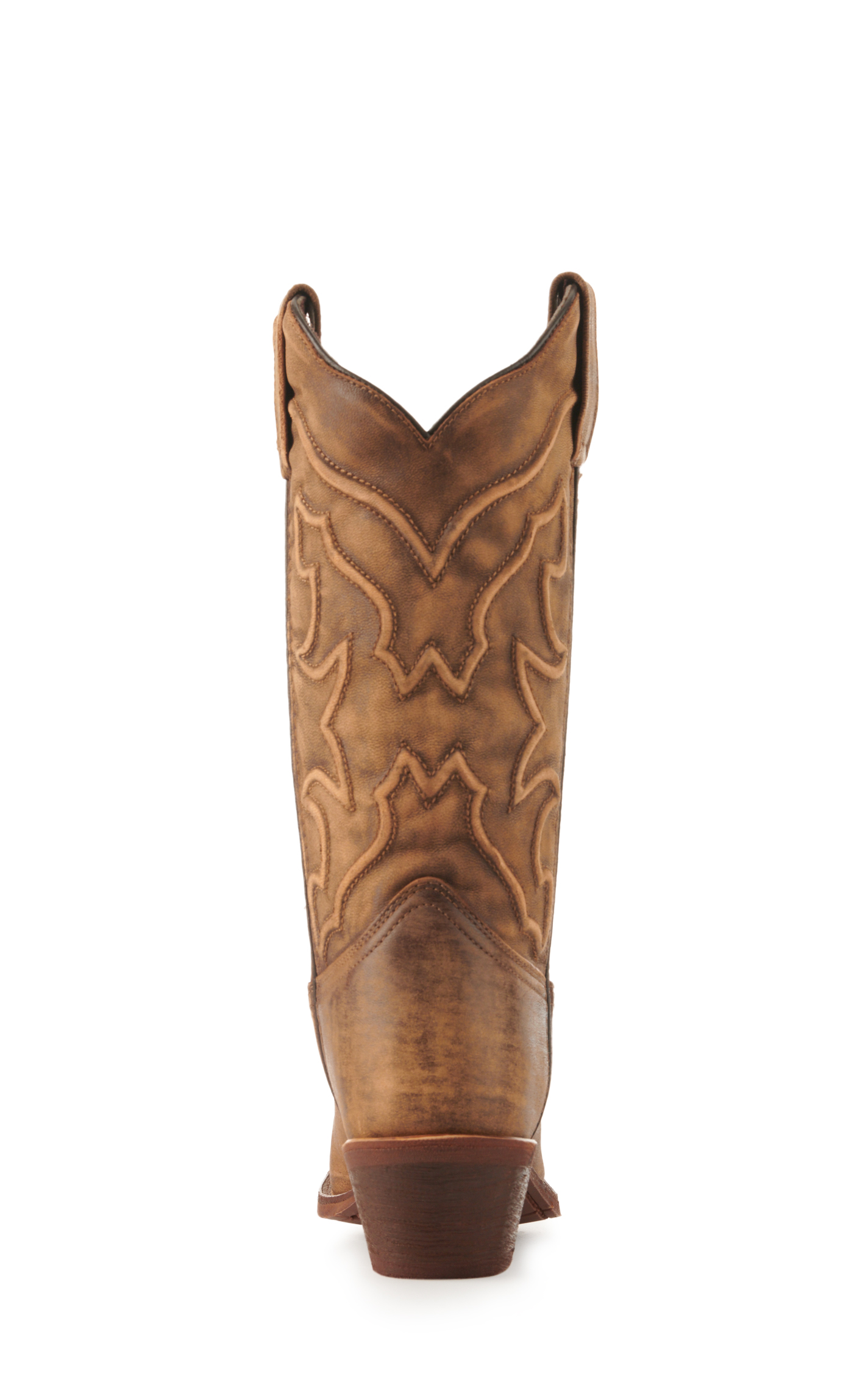 Laredo Women's Distressed Honey Snip Toe Cowboy Boots - Image 1
