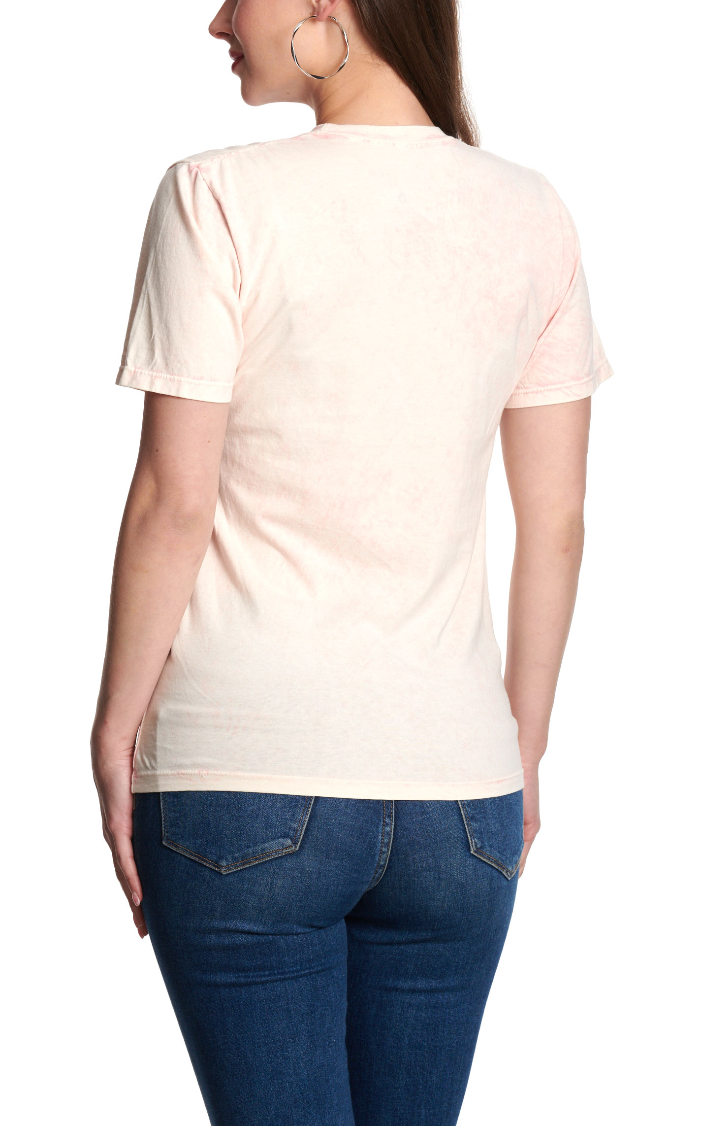 Lotus Fashion Women's Pink Cowgirl Era Graphic T-Shirt - Image 1