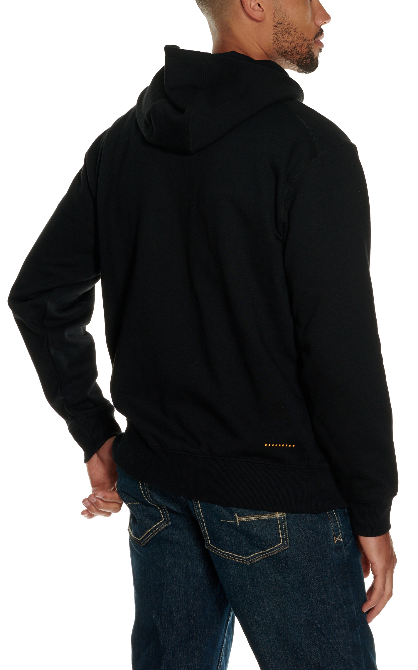 Ariat Men's Rebar Full Zip Black Hoodie - Image 1