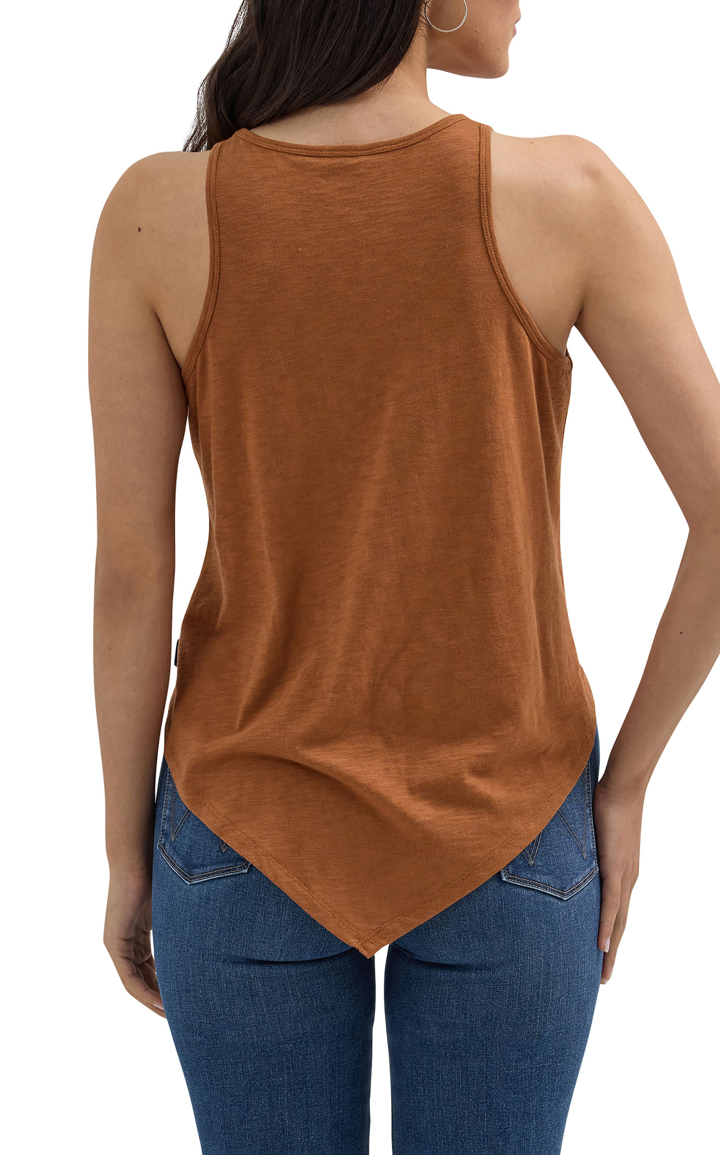 Wrangler Retro Women's Toasted Cinnamon Bandana Tank Top - Image 2
