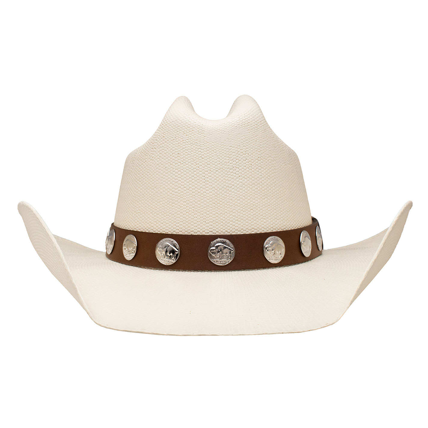 Charlie 1 Horse Lainey Wilson Women's Hang Tight Honey White Cattleman Crown Straw Cowboy Hat - Image 1