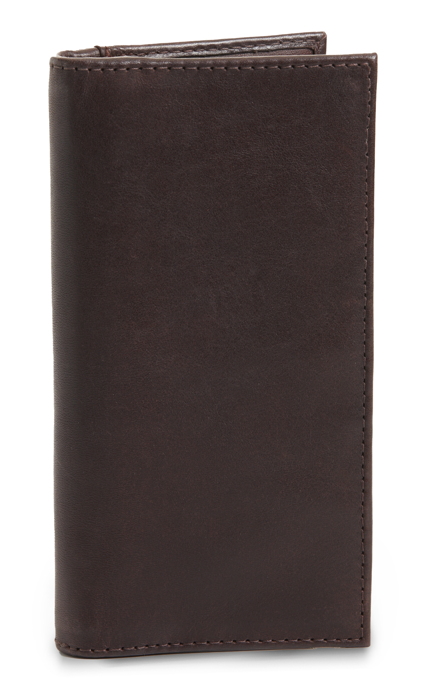 JRC & Sons Men's Chocolate Brown Ranch Hand Leather Rodeo Wallet - Image 1